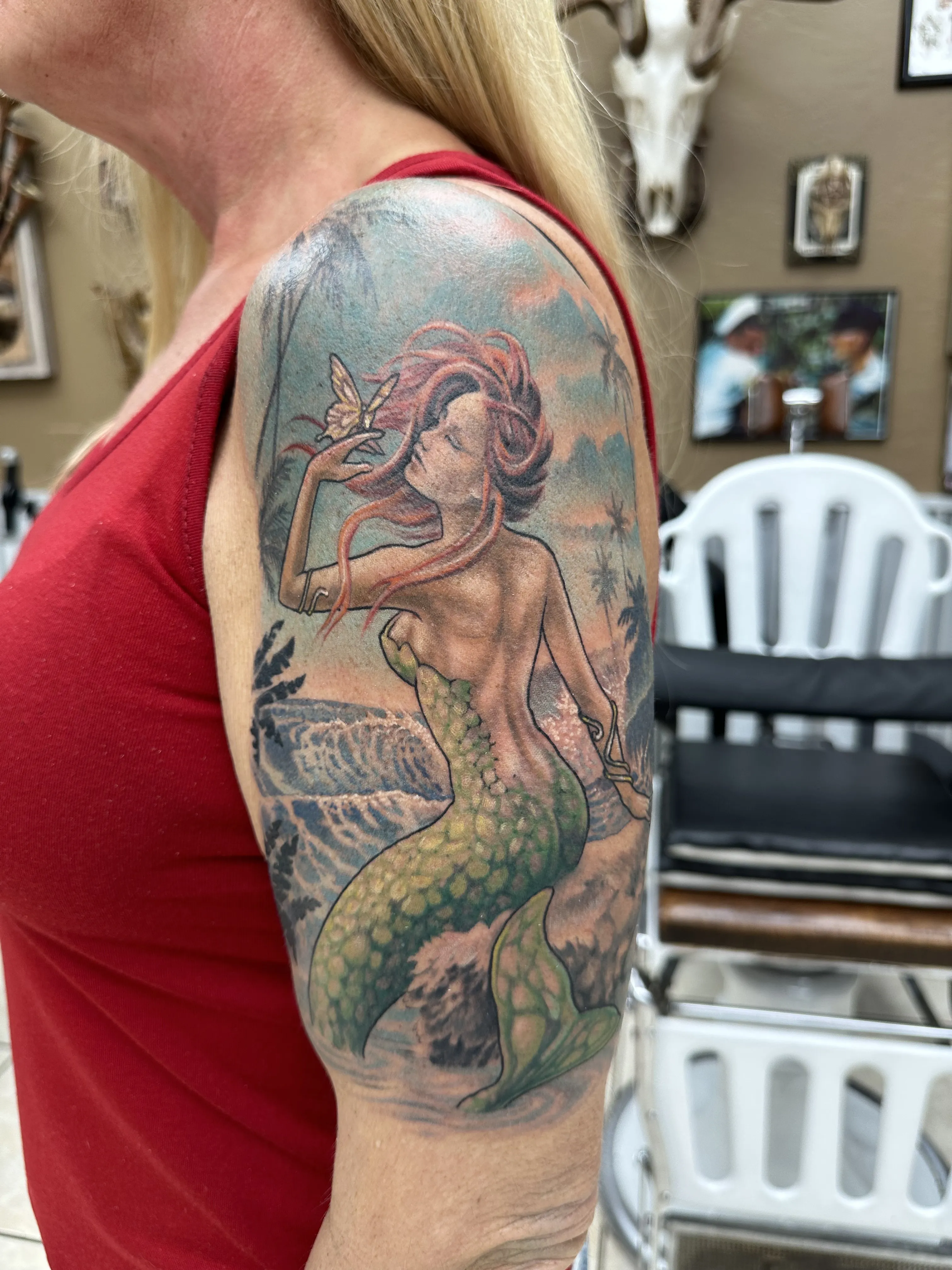 LARGE SCALE tattoo by Disciple Tattoo