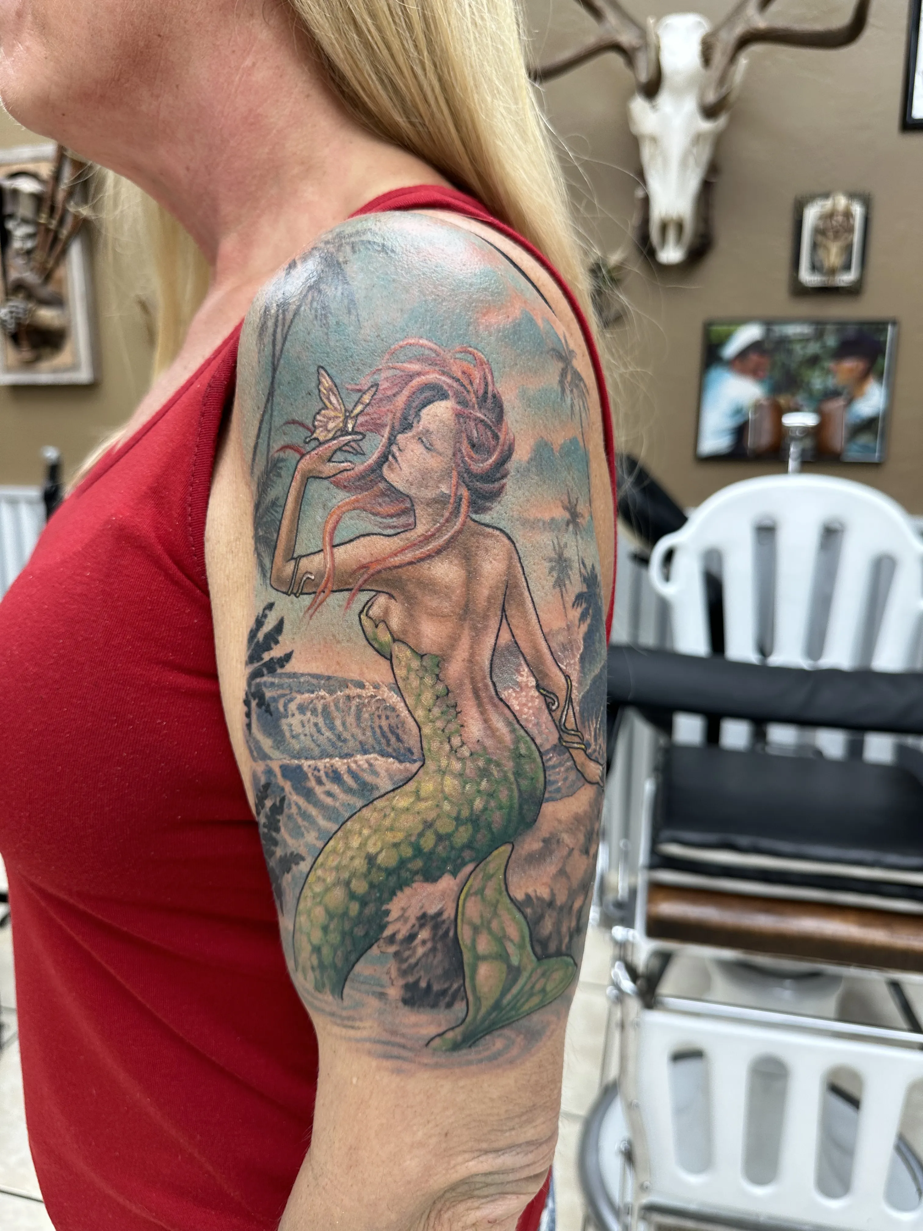 LARGE SCALE tattoo by Disciple Tattoo
