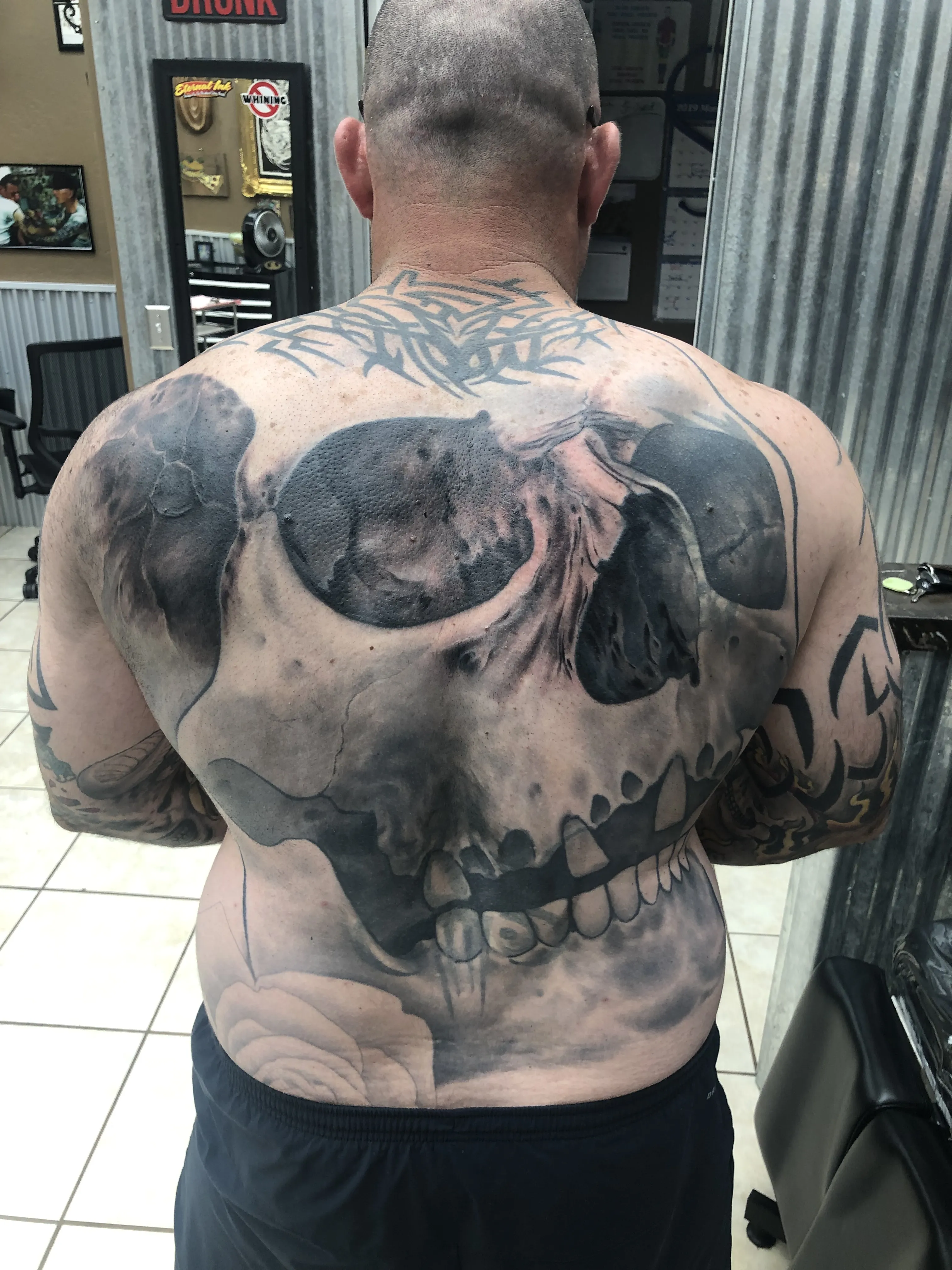 LARGE SCALE tattoo by Disciple Tattoo