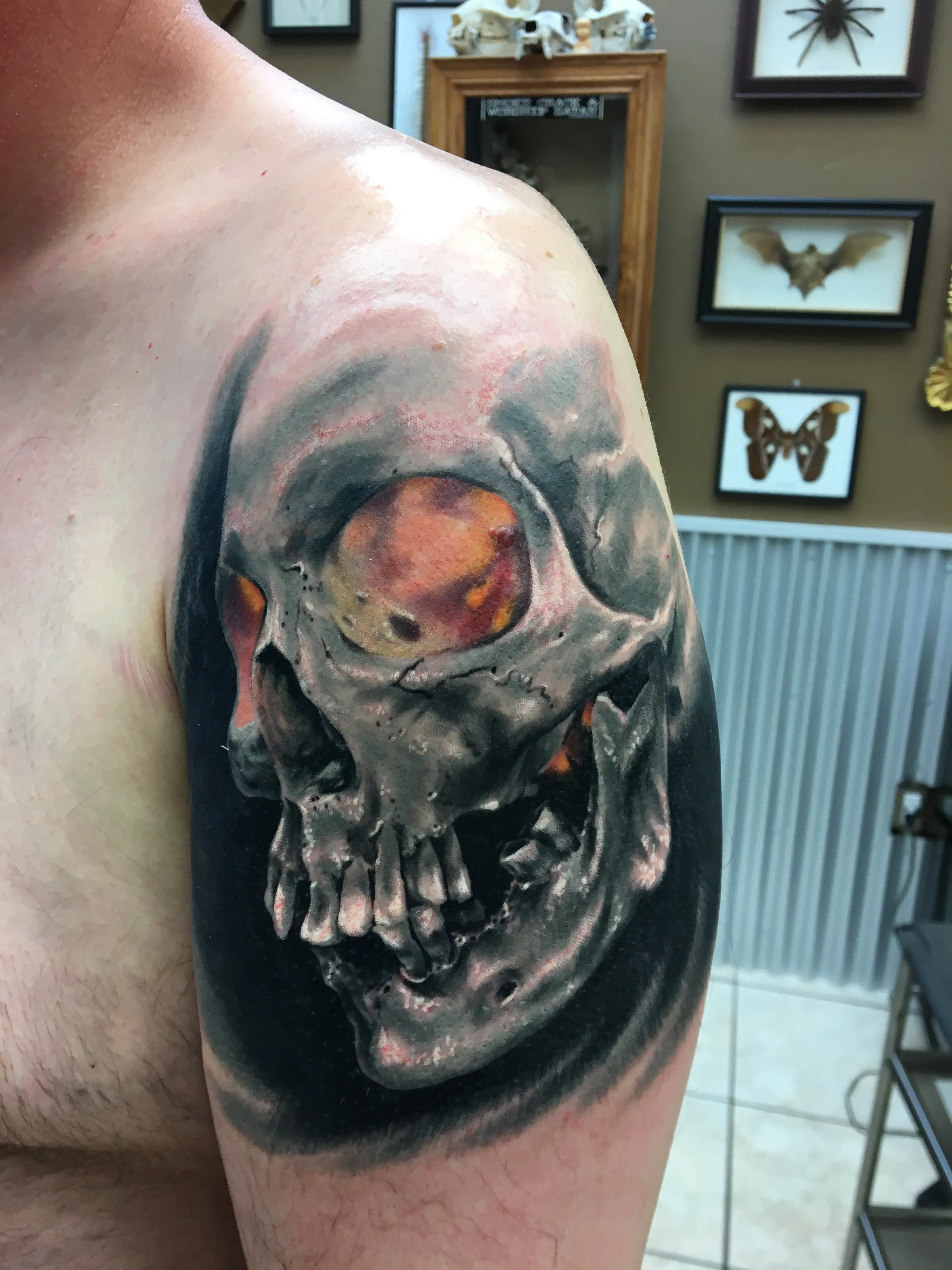 LARGE SCALE tattoo by Disciple Tattoo