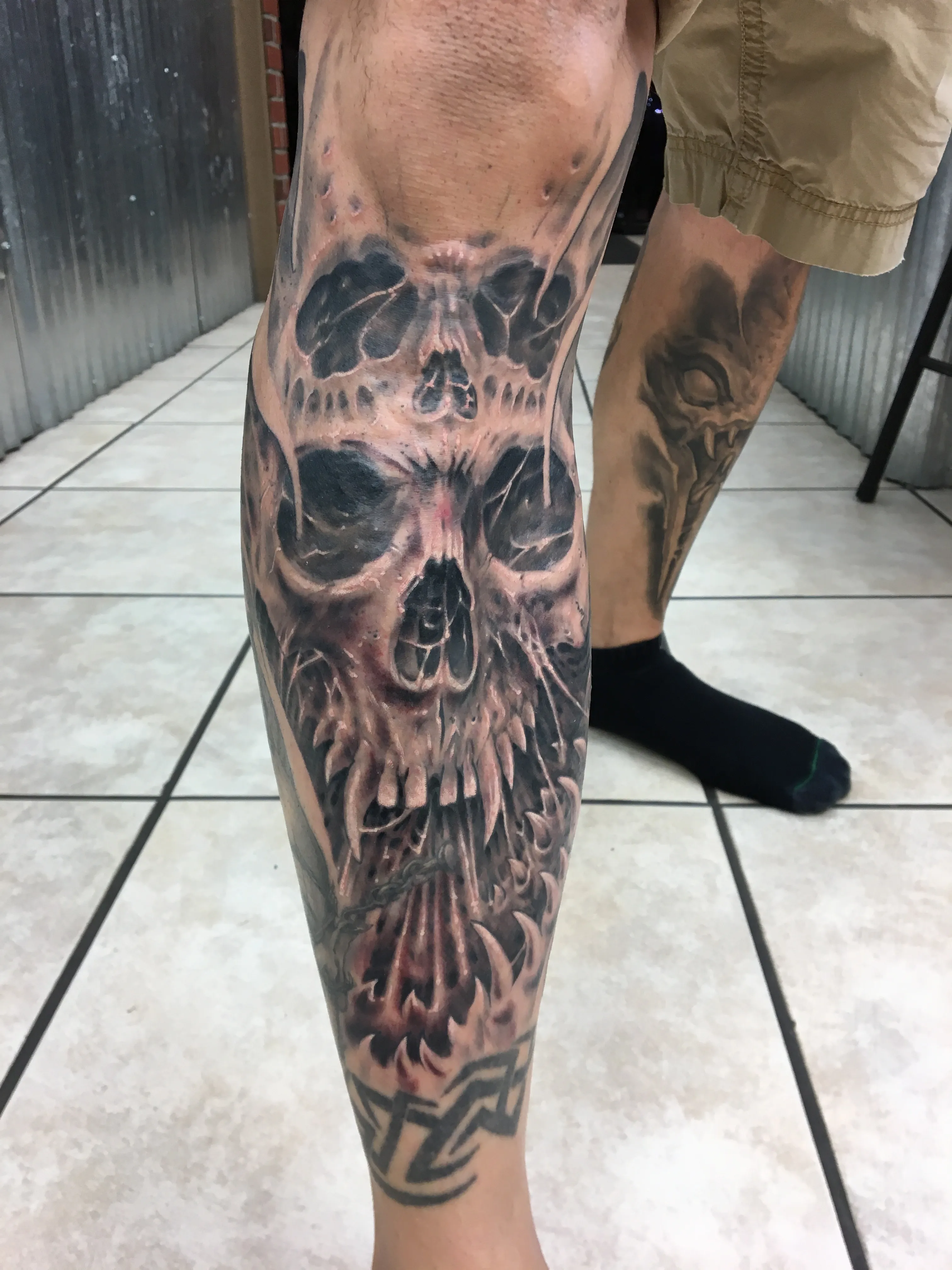 LARGE SCALE tattoo by Disciple Tattoo