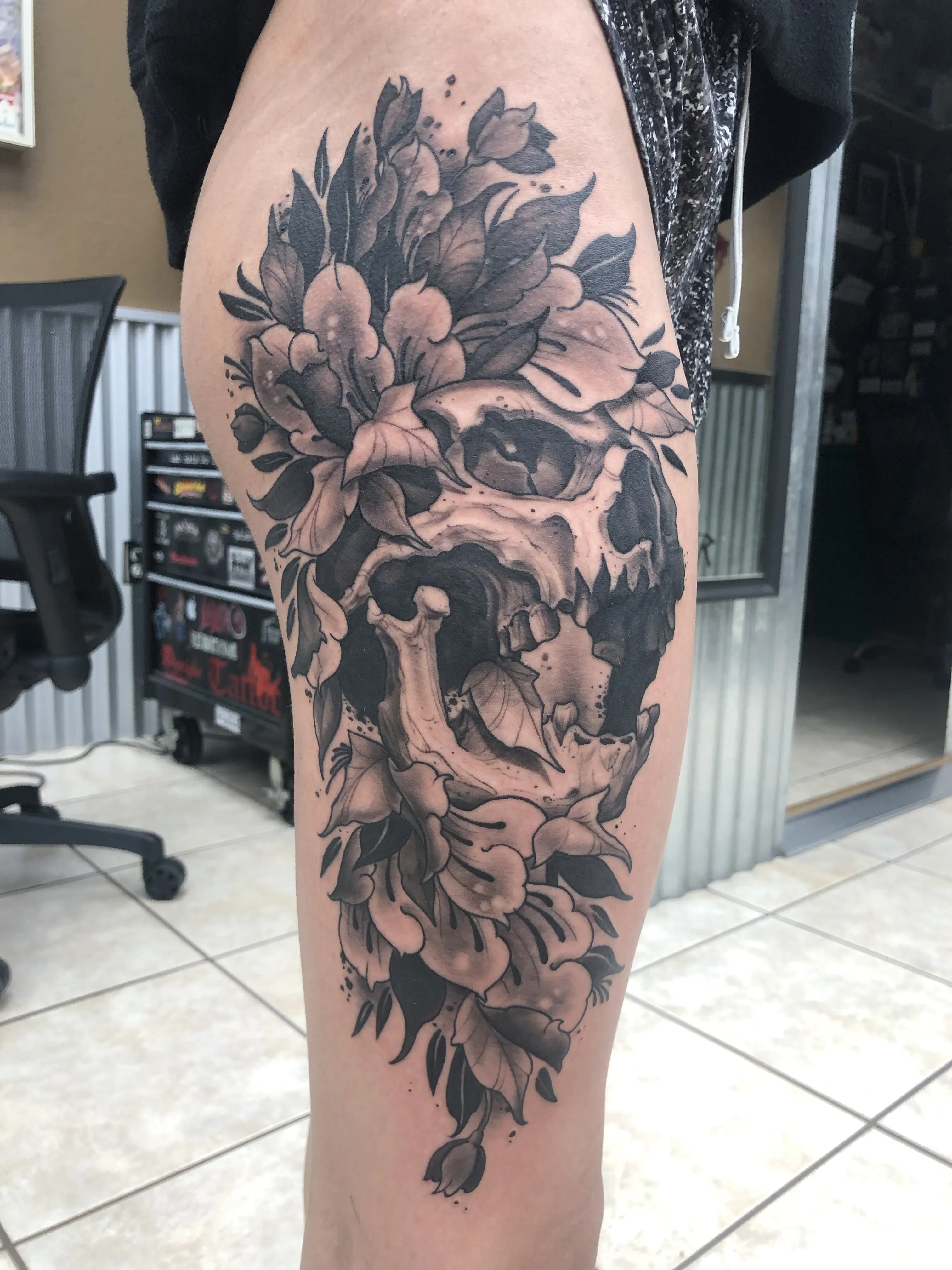 LARGE SCALE tattoo by Disciple Tattoo