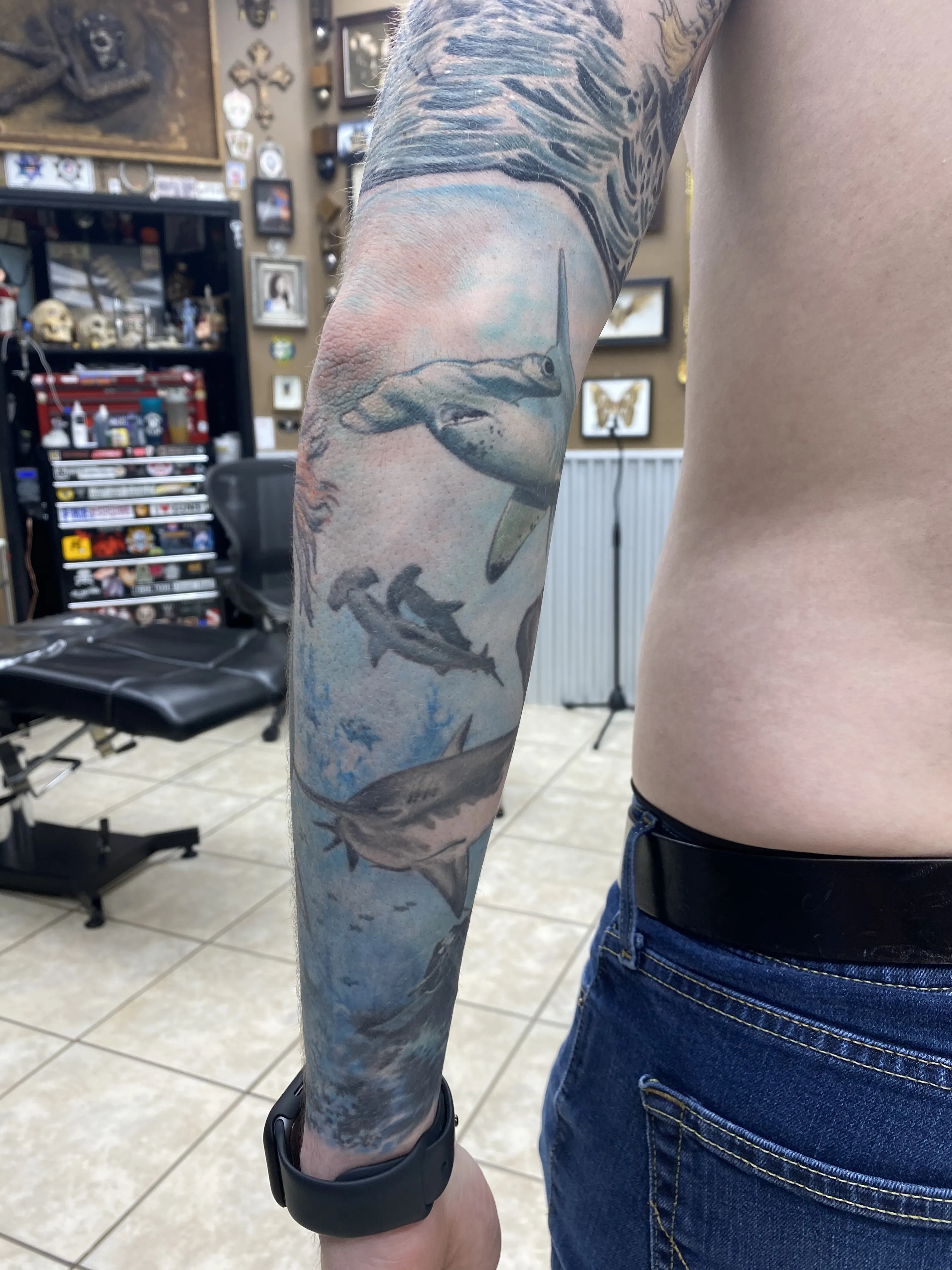 LARGE SCALE tattoo by Disciple Tattoo