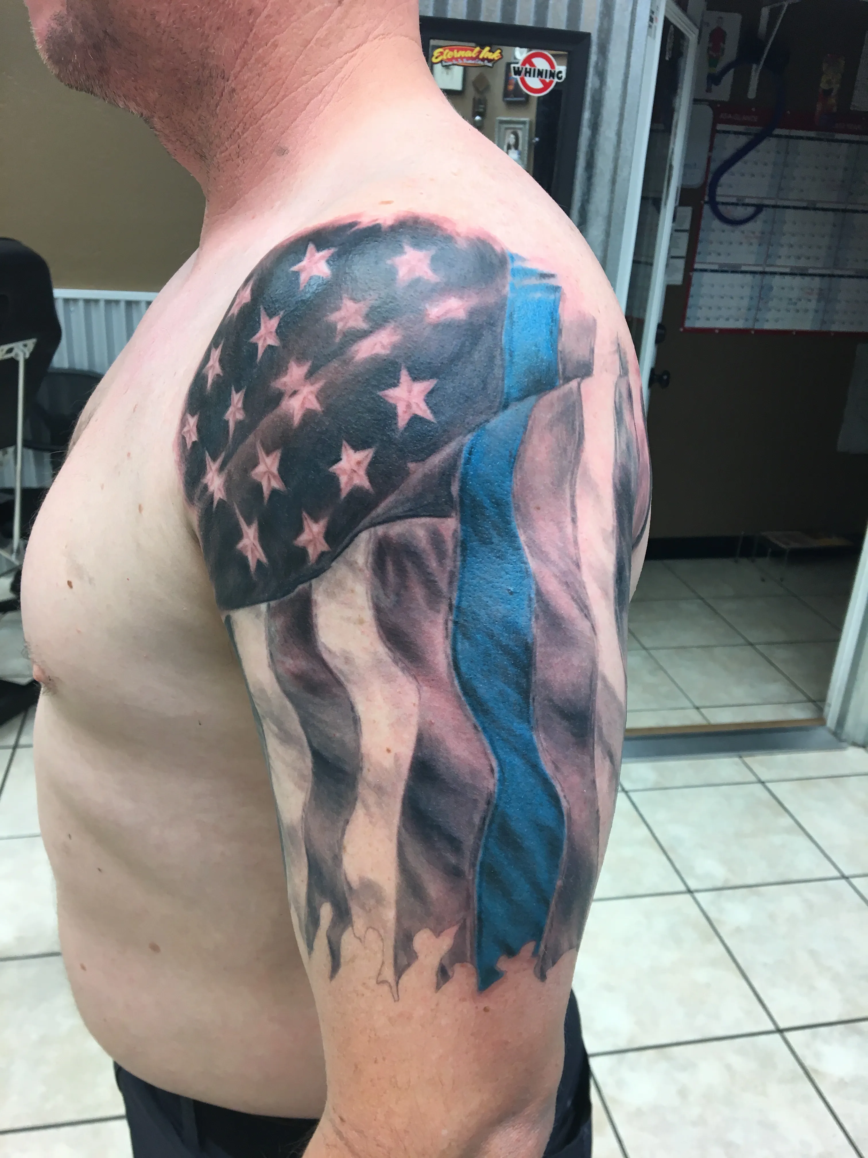 LARGE SCALE tattoo by Disciple Tattoo