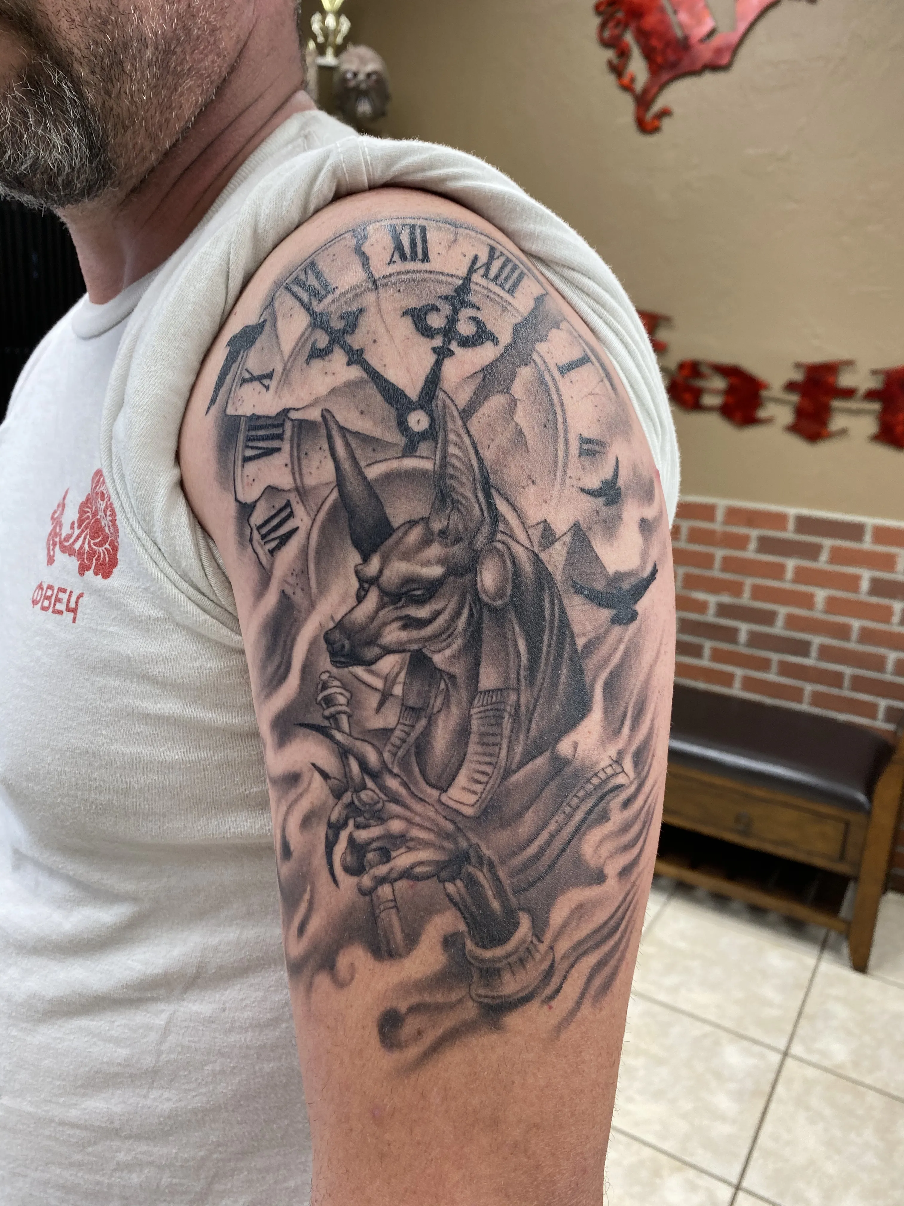 LARGE SCALE tattoo by Disciple Tattoo