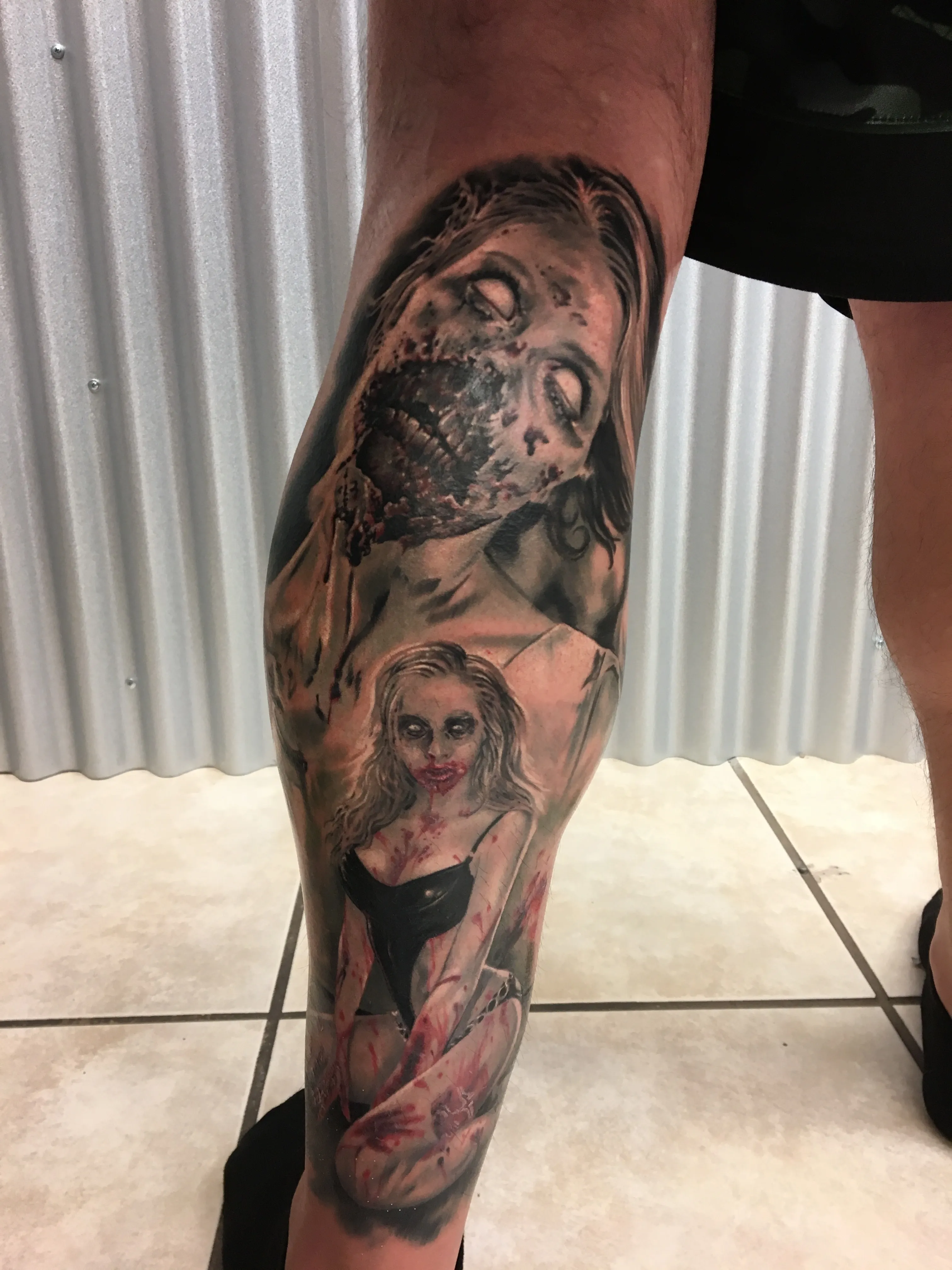 LARGE SCALE tattoo by Disciple Tattoo