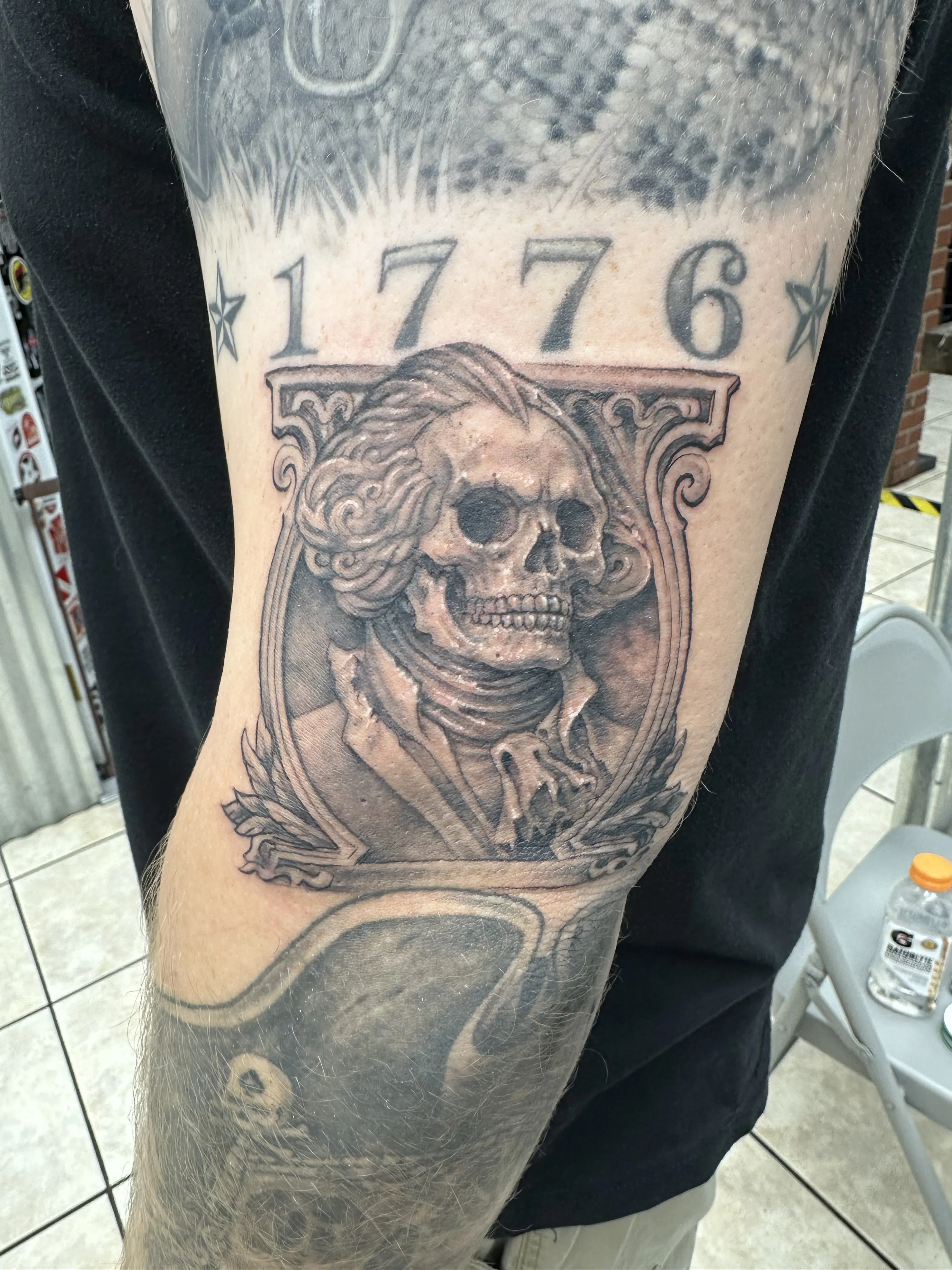 ILLUSTRATIVE tattoo by Disciple Tattoo