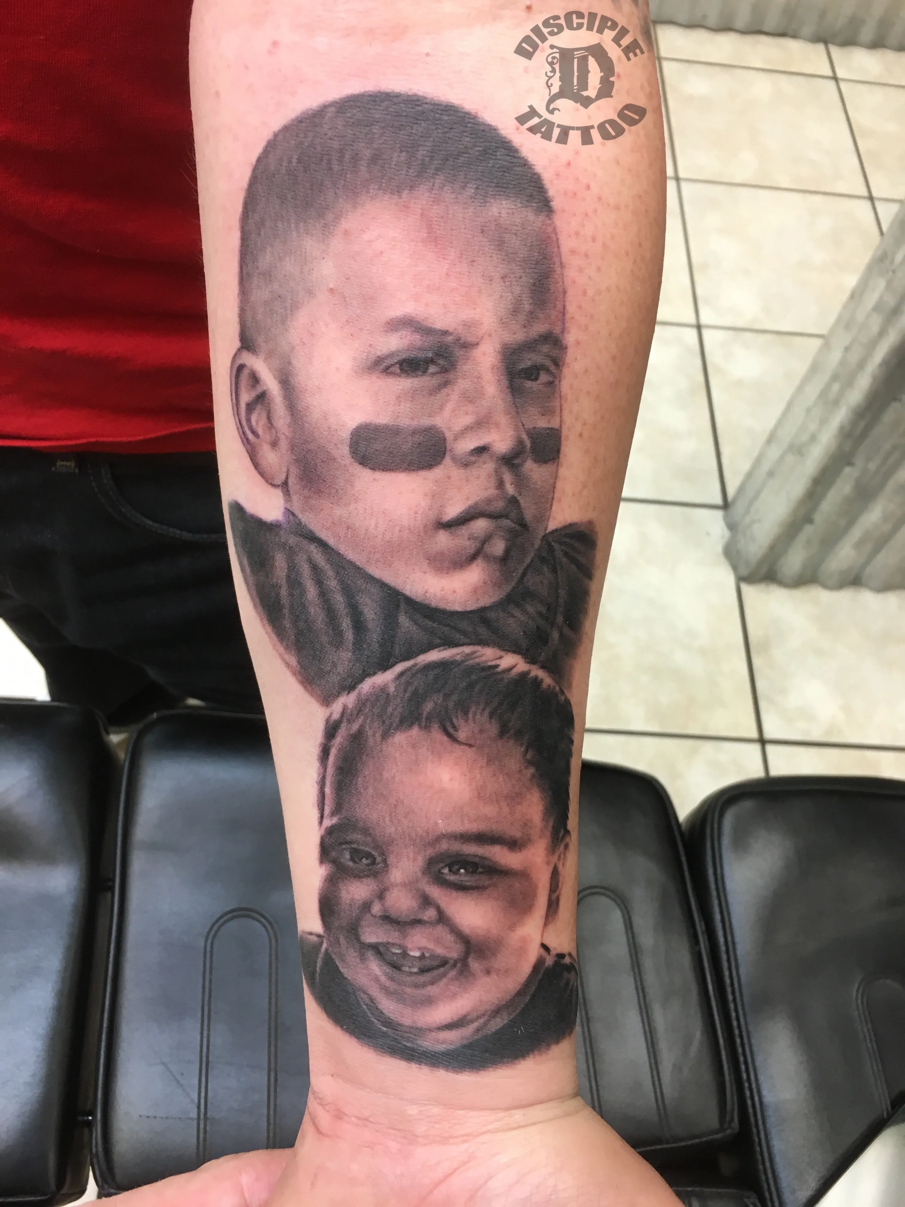 PORTRAITS tattoo by Disciple Tattoo