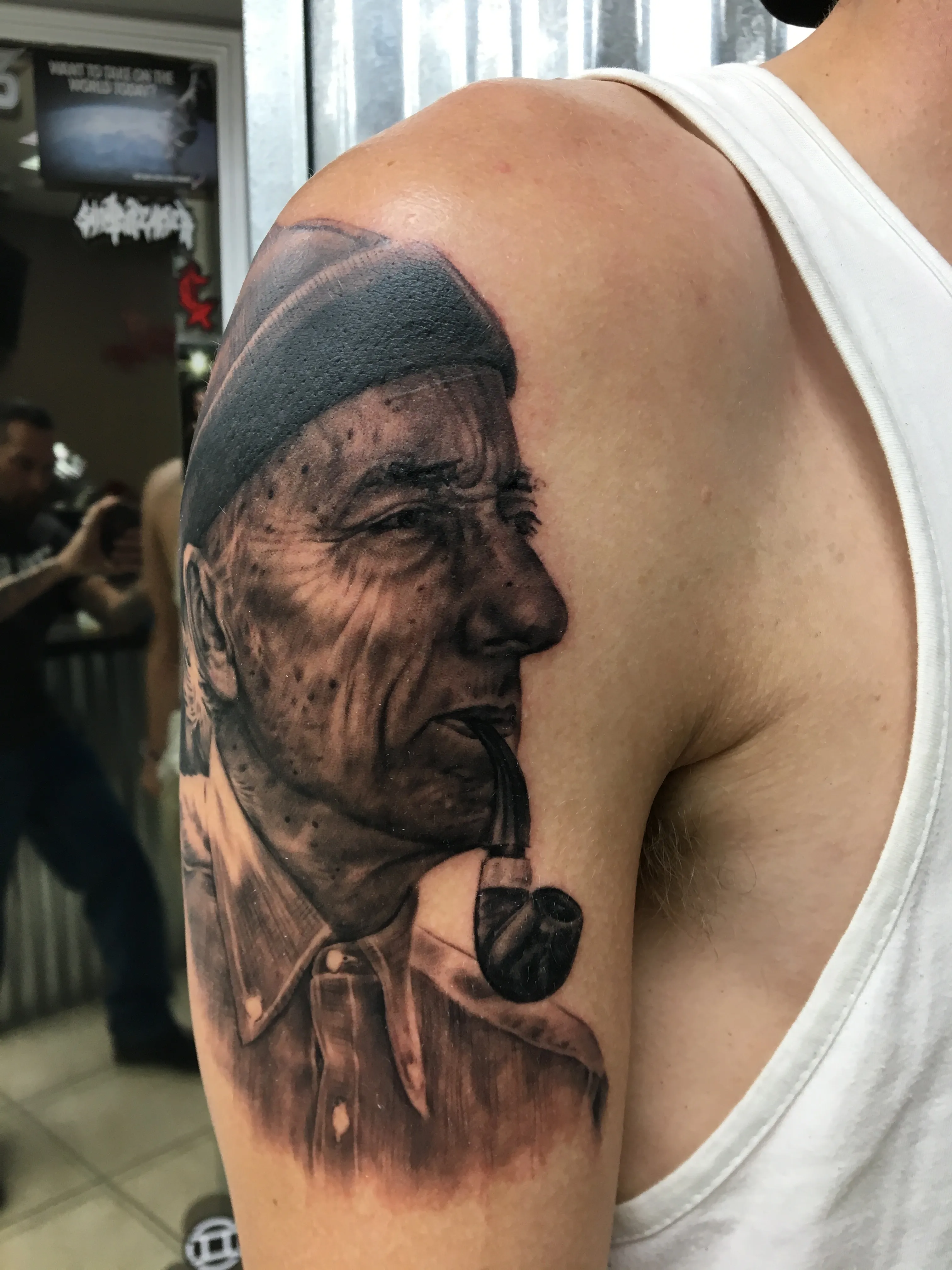 PORTRAITS tattoo by Disciple Tattoo