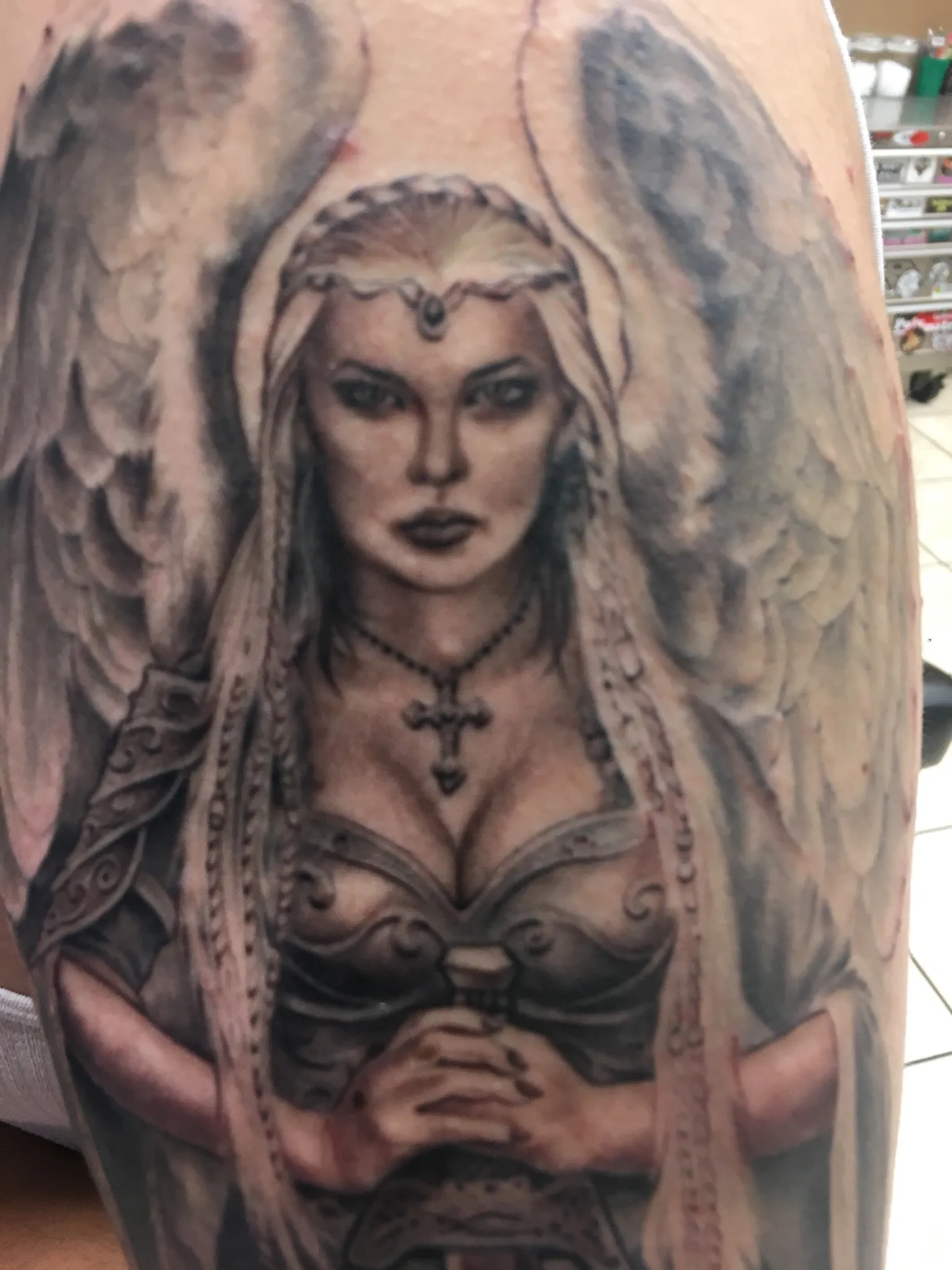 Tattoo work at Disciple Tattoo