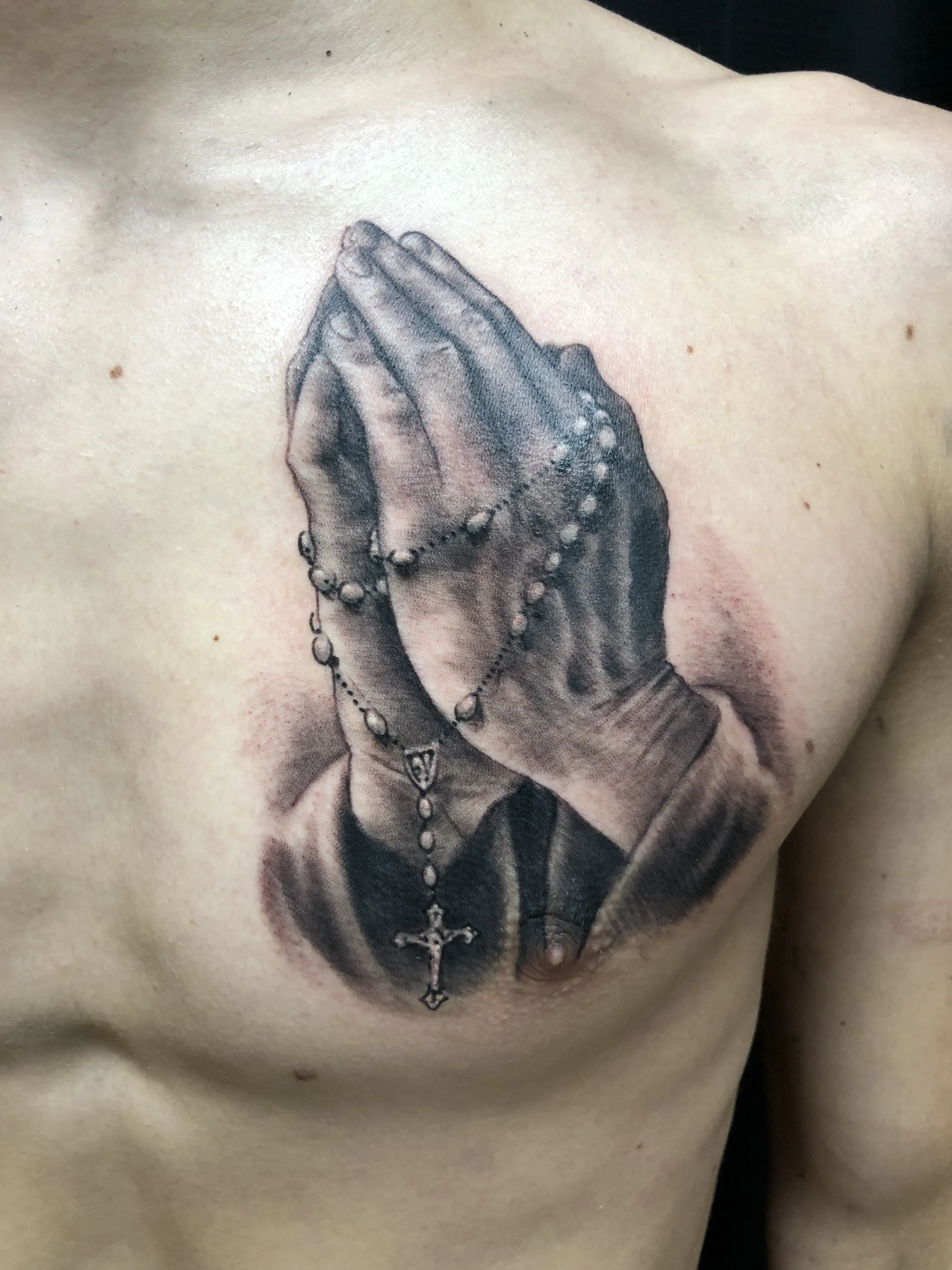 Tattoo work at Disciple Tattoo