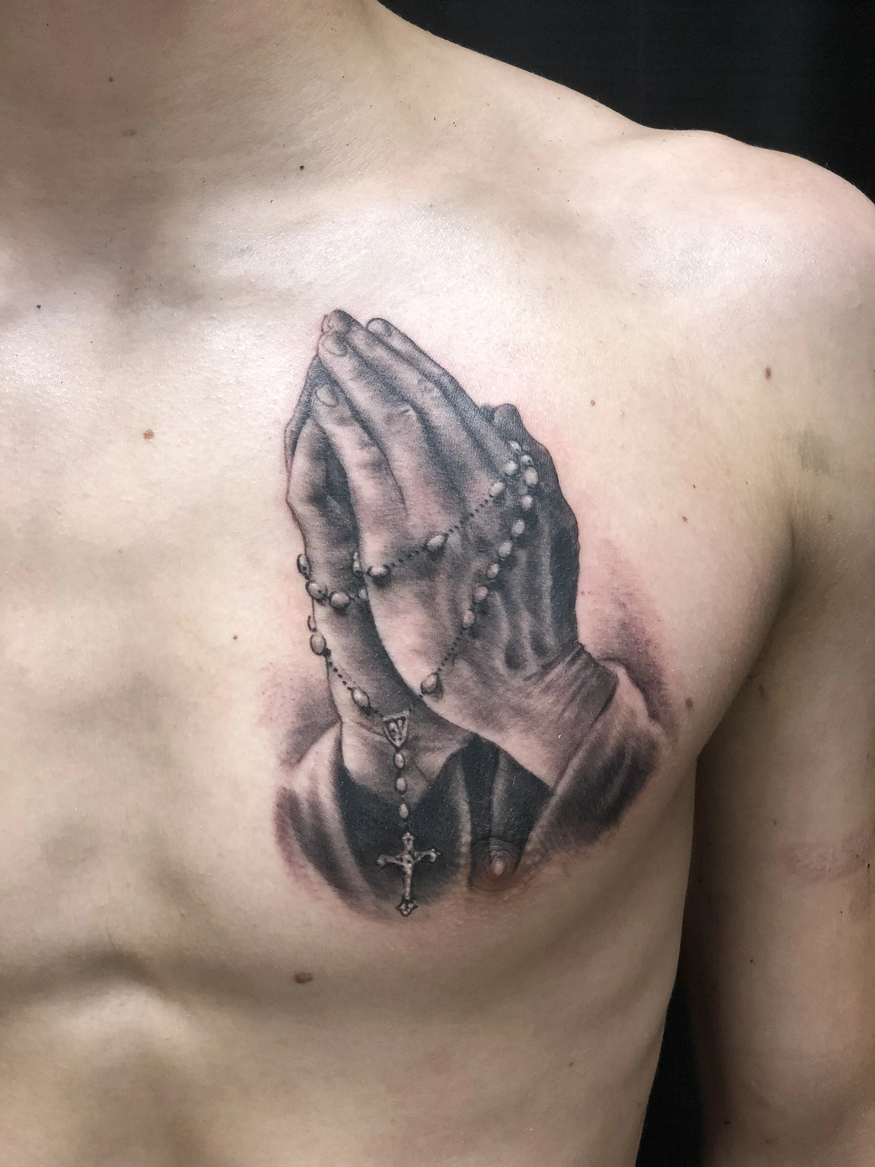 Tattoo work at Disciple Tattoo