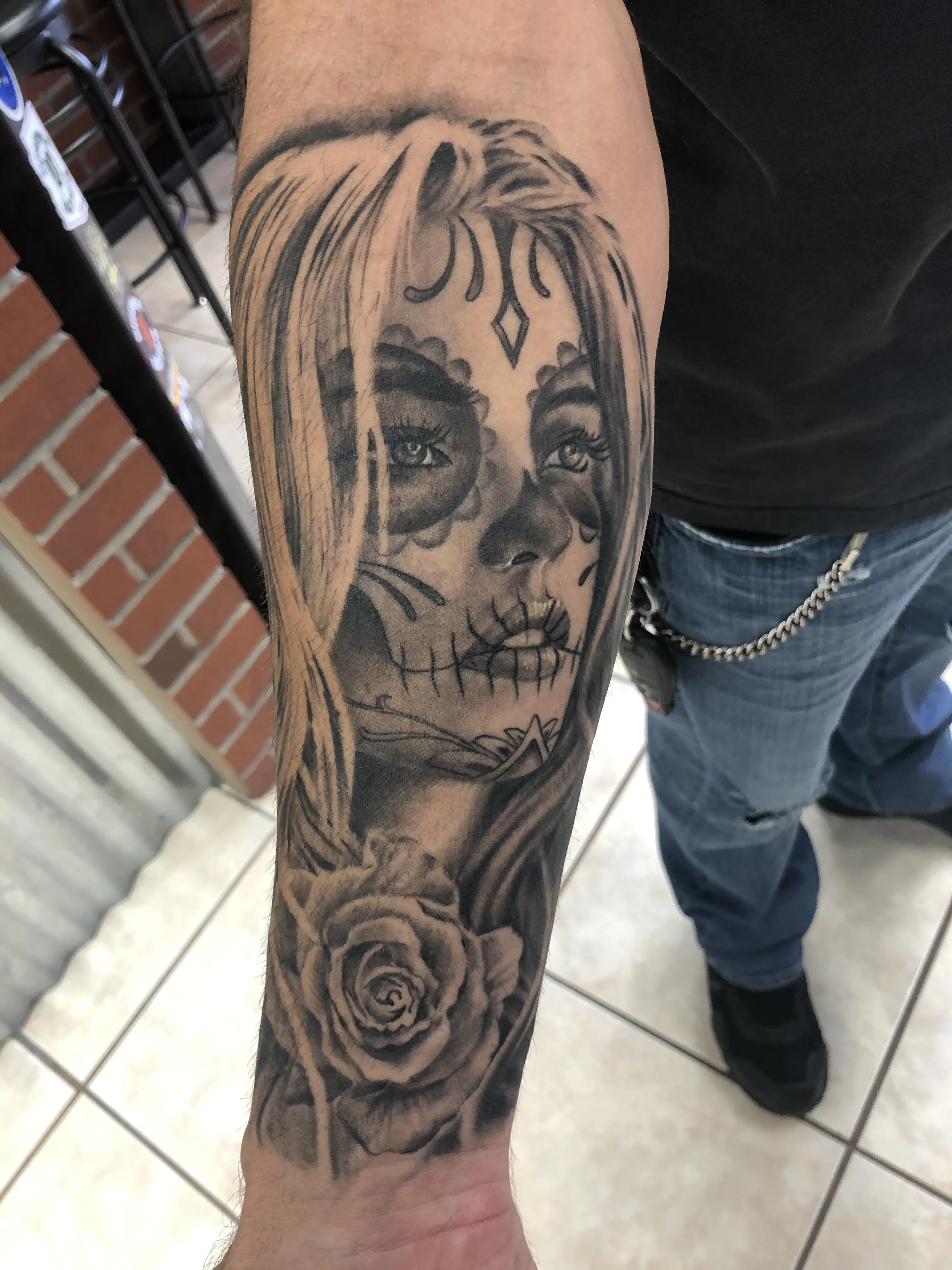 BLACK & GREY tattoo by Disciple Tattoo