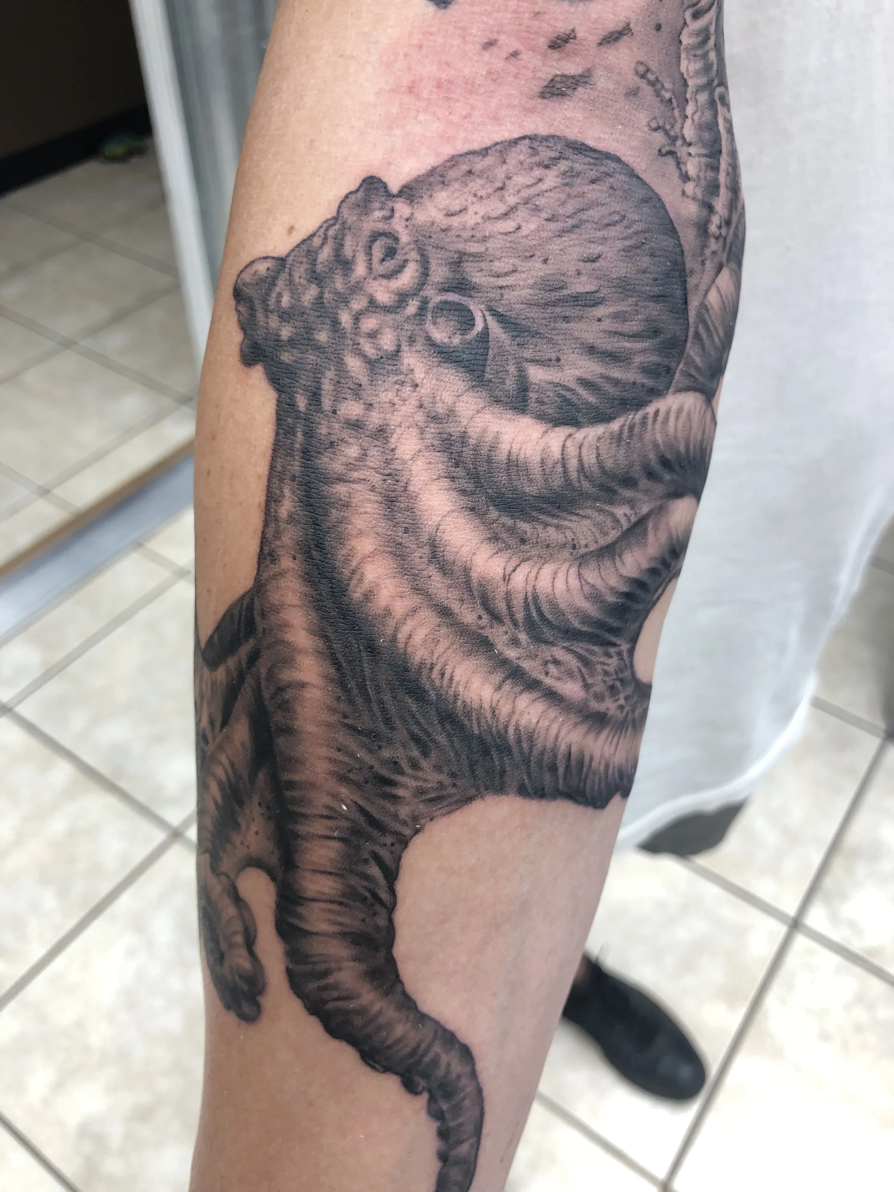 BLACK & GREY tattoo by Disciple Tattoo
