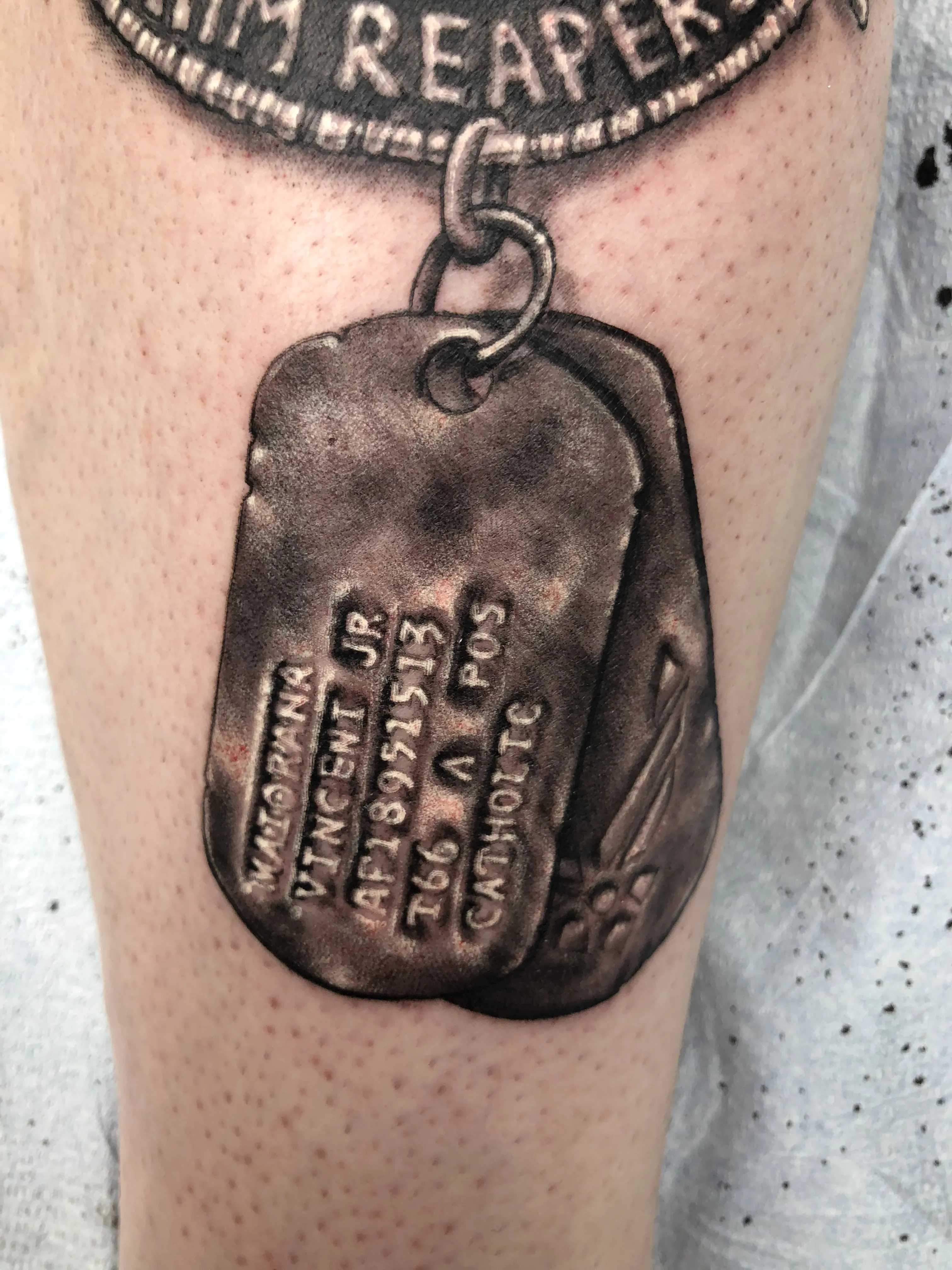 BLACK & GREY tattoo by Disciple Tattoo