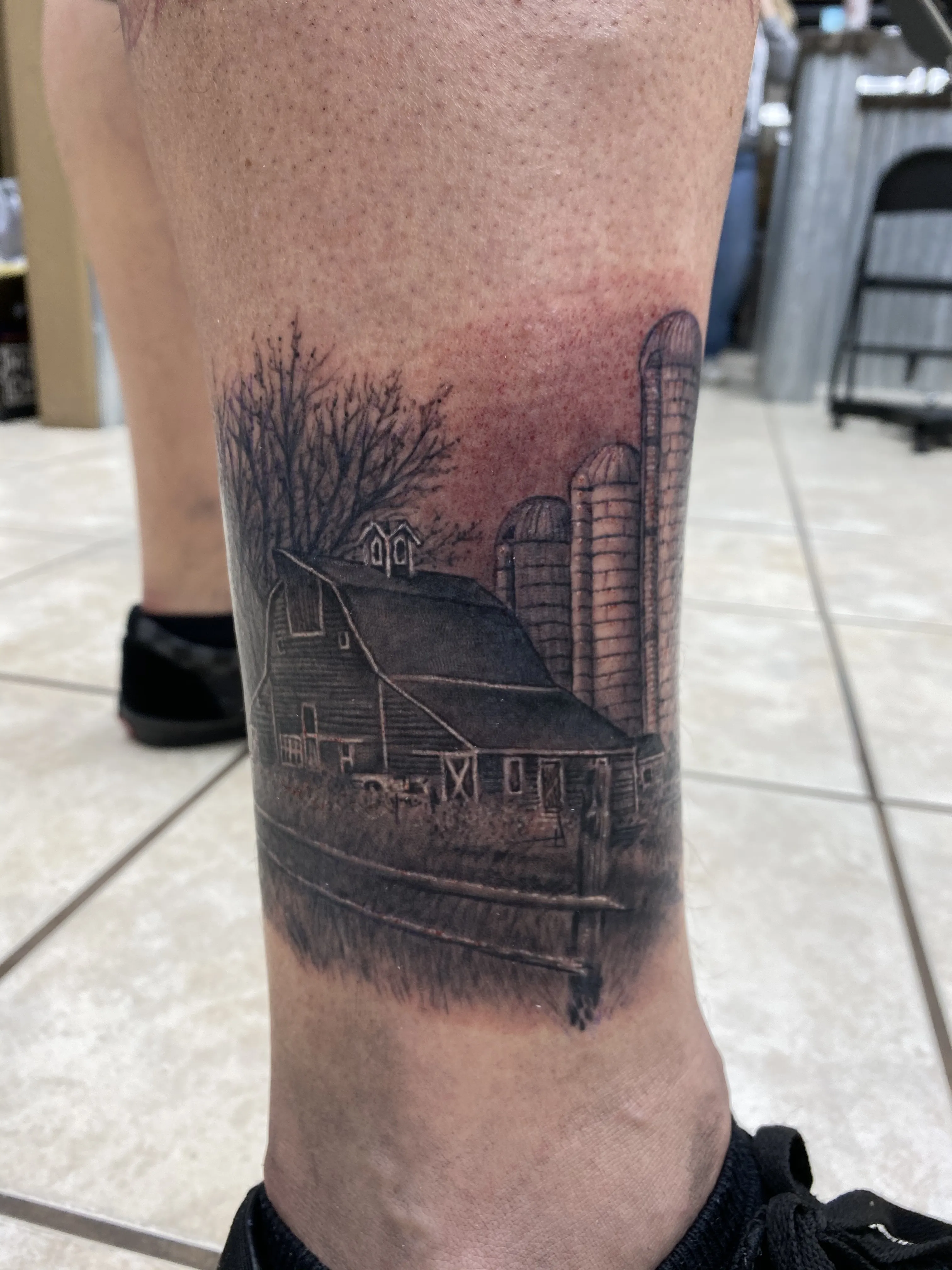 BLACK & GREY tattoo by Disciple Tattoo