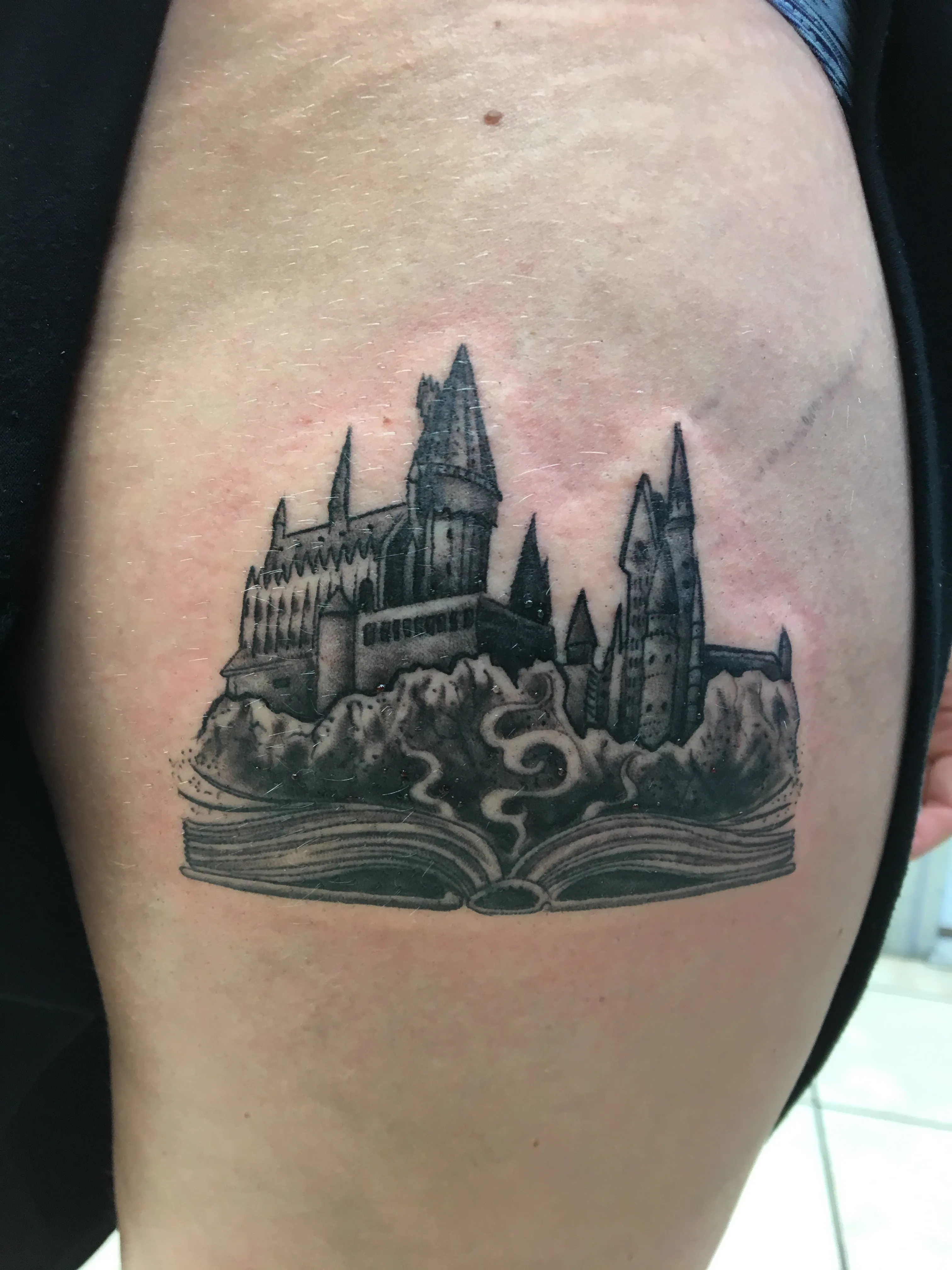 BLACK & GREY tattoo by Disciple Tattoo