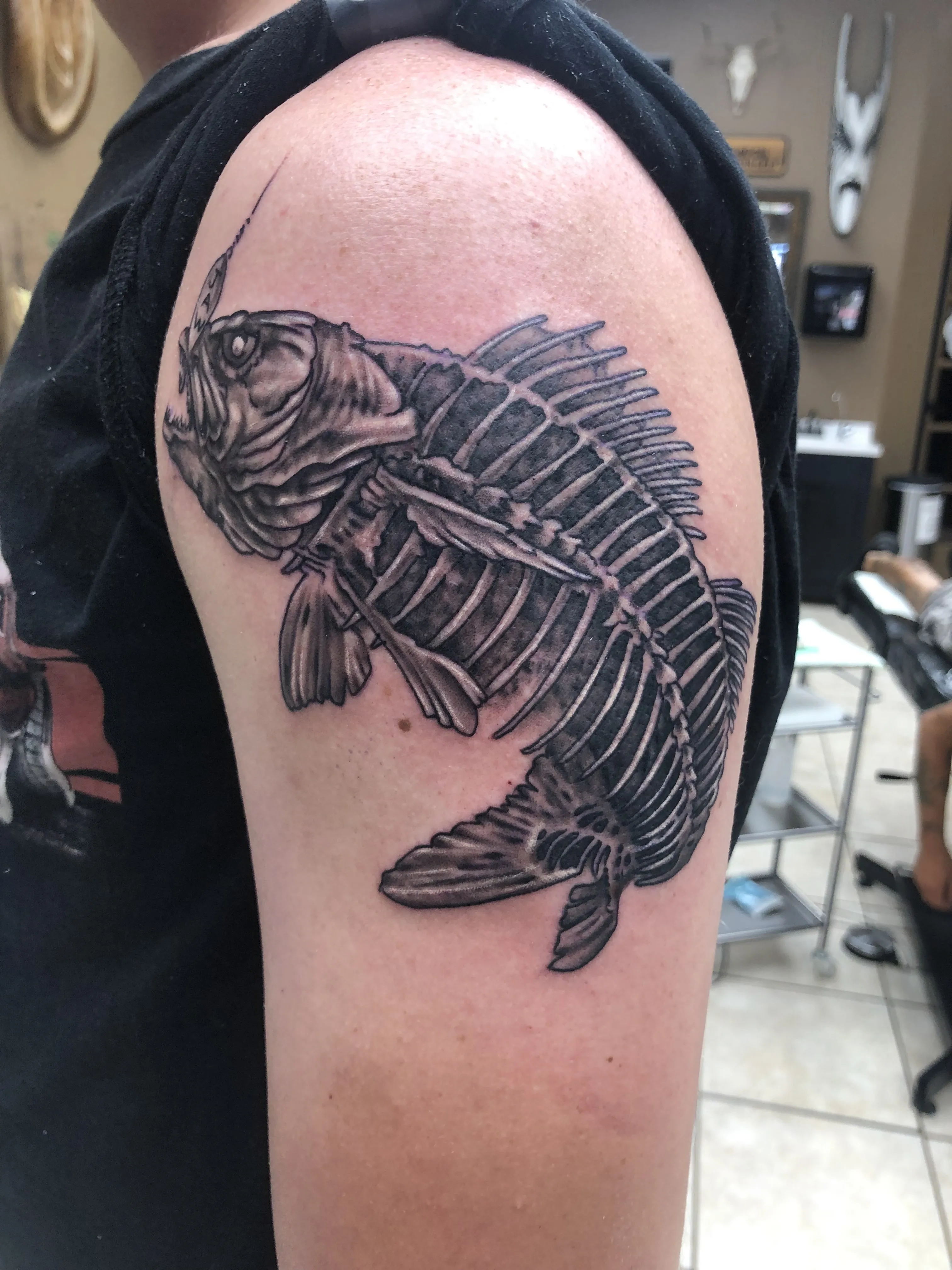 BLACK & GREY tattoo by Disciple Tattoo