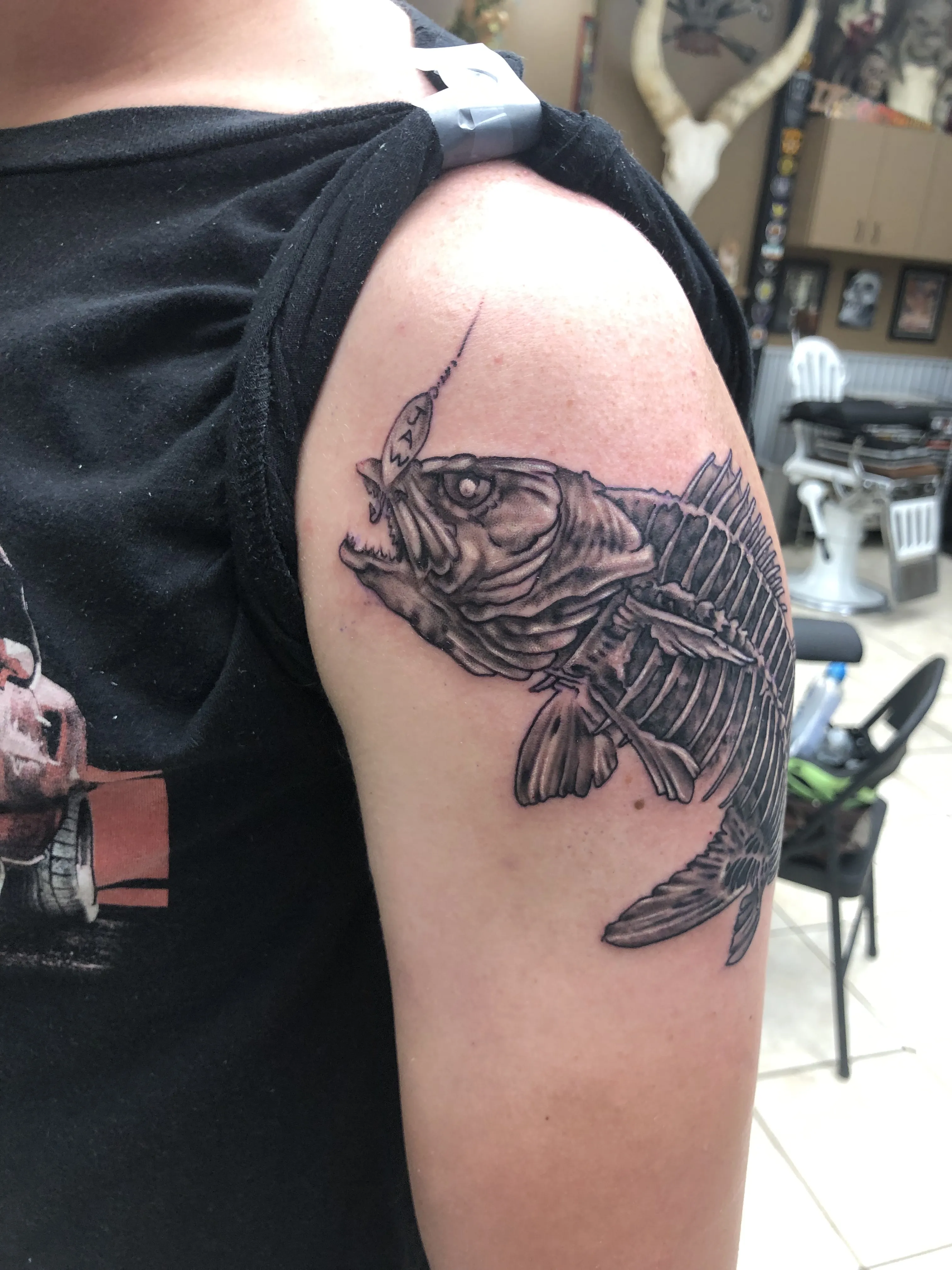 BLACK & GREY tattoo by Disciple Tattoo