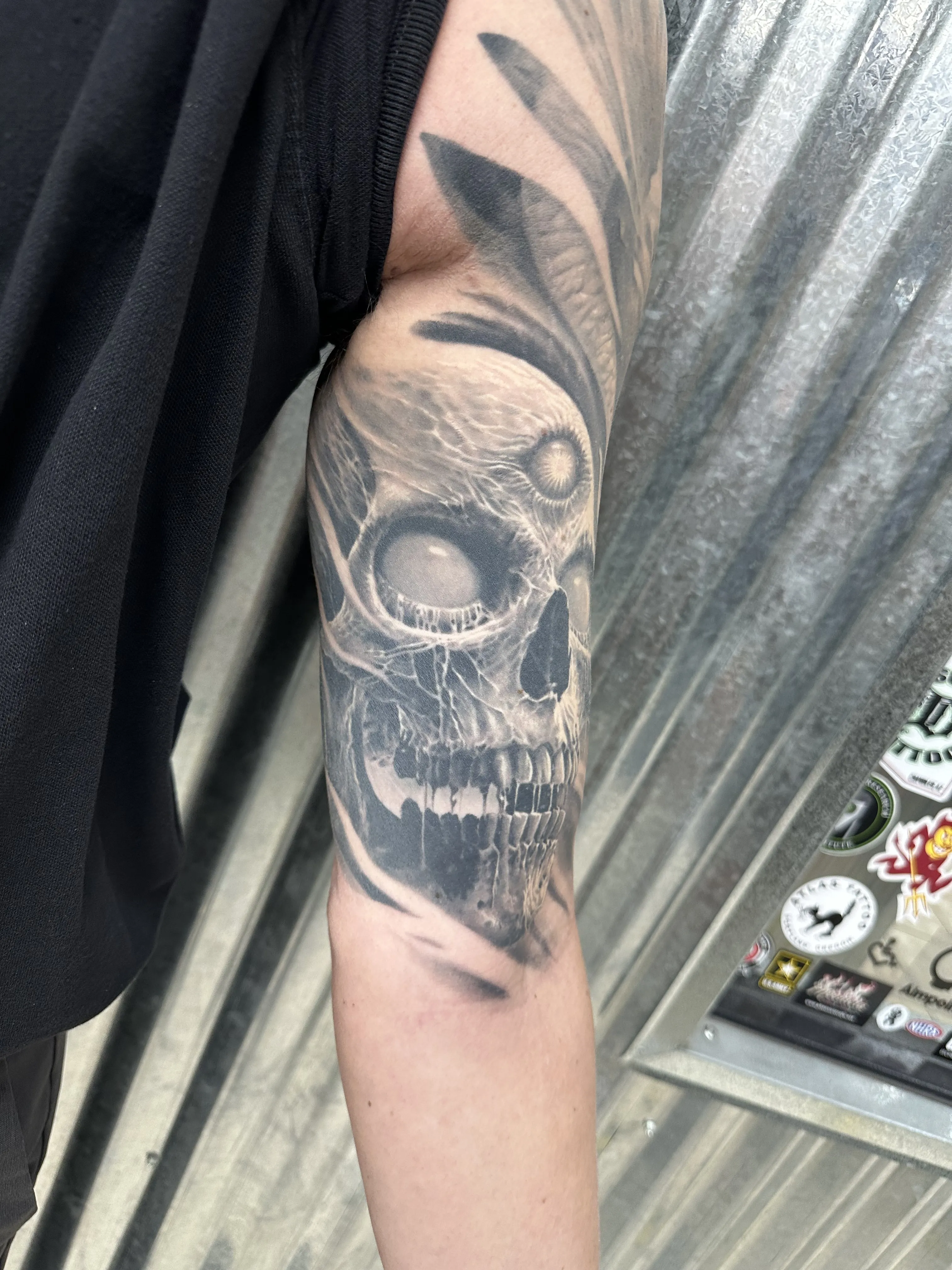 BLACK & GREY tattoo by Disciple Tattoo