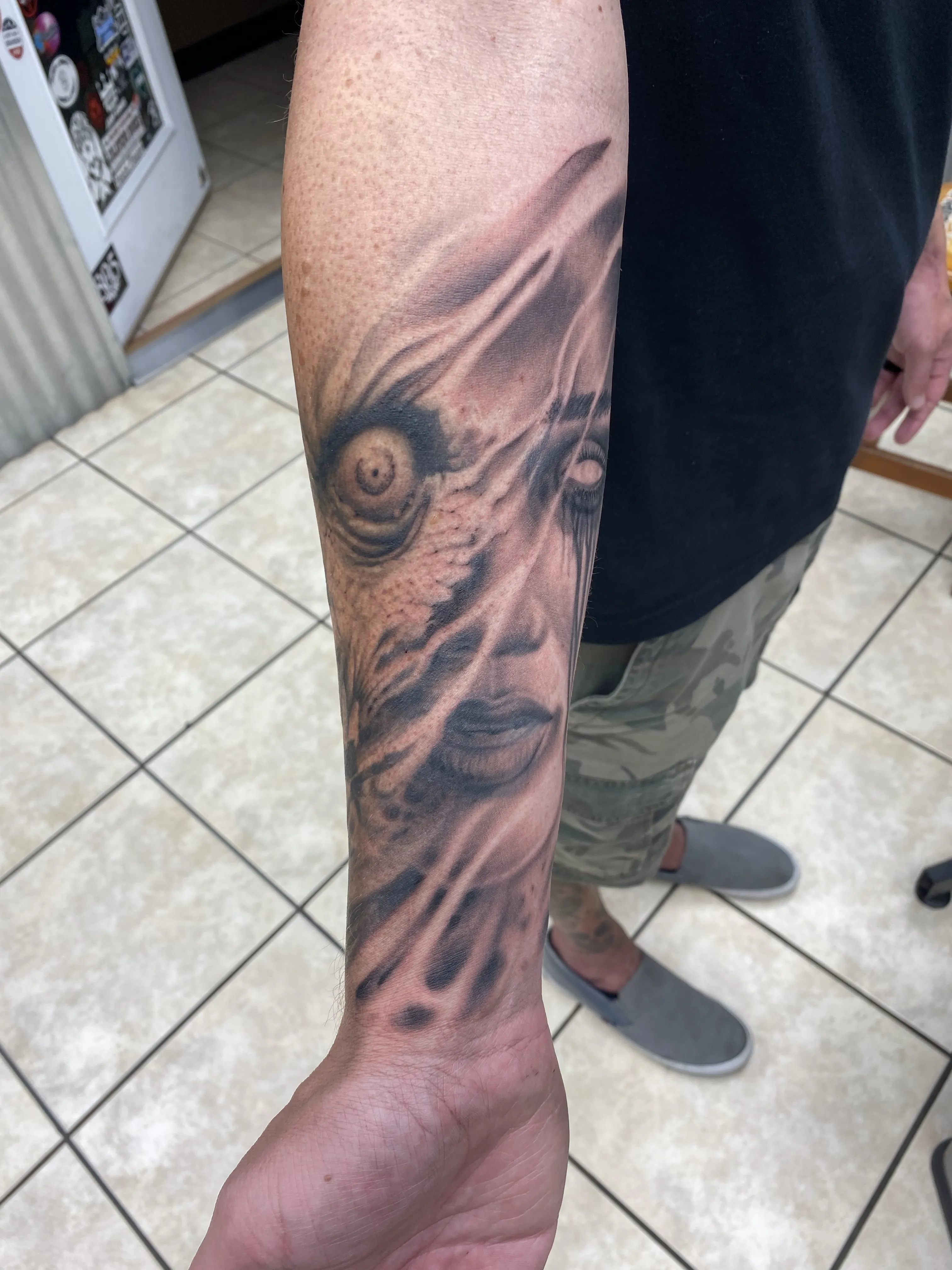 BLACK & GREY tattoo by Disciple Tattoo