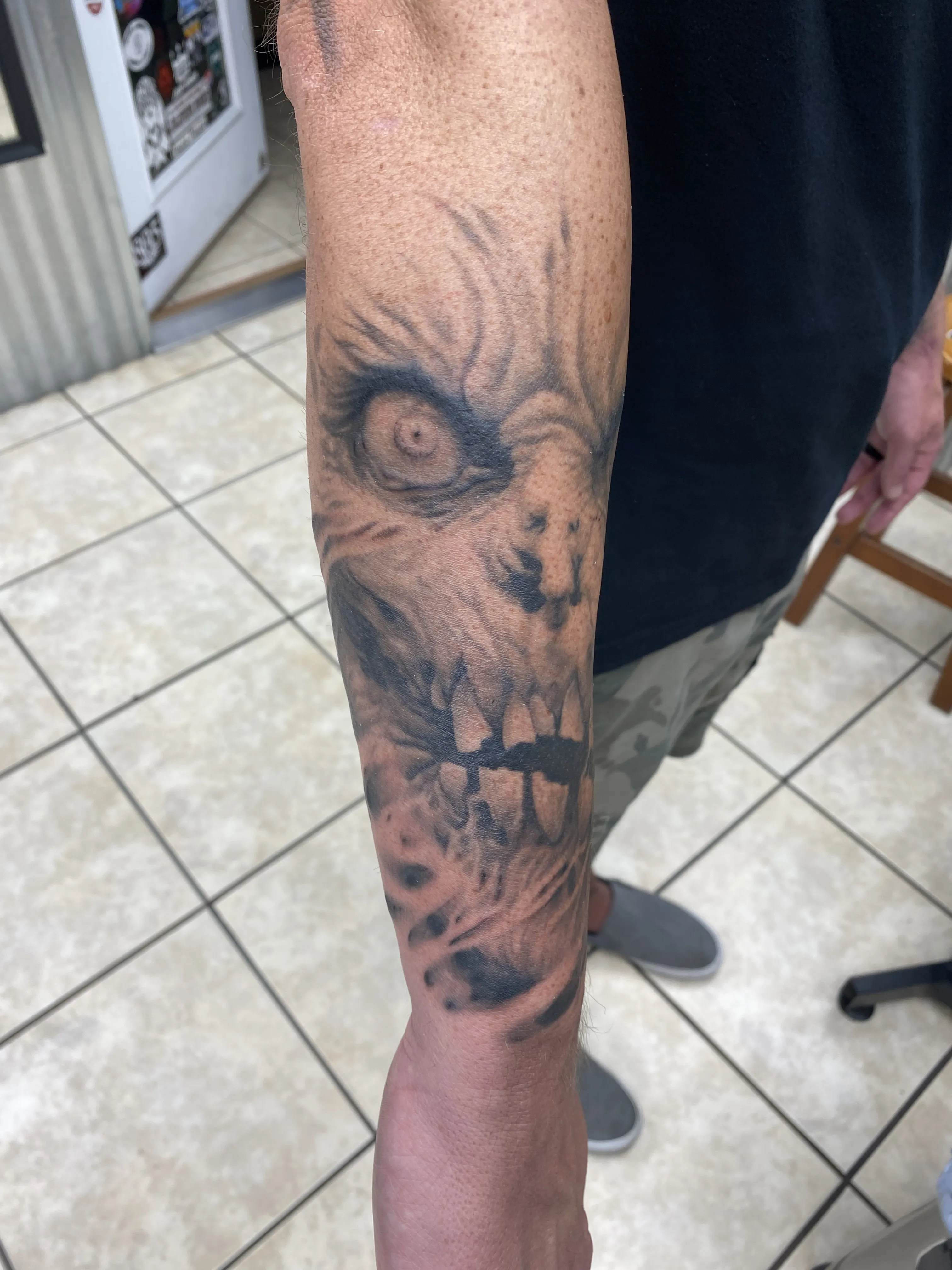 BLACK & GREY tattoo by Disciple Tattoo