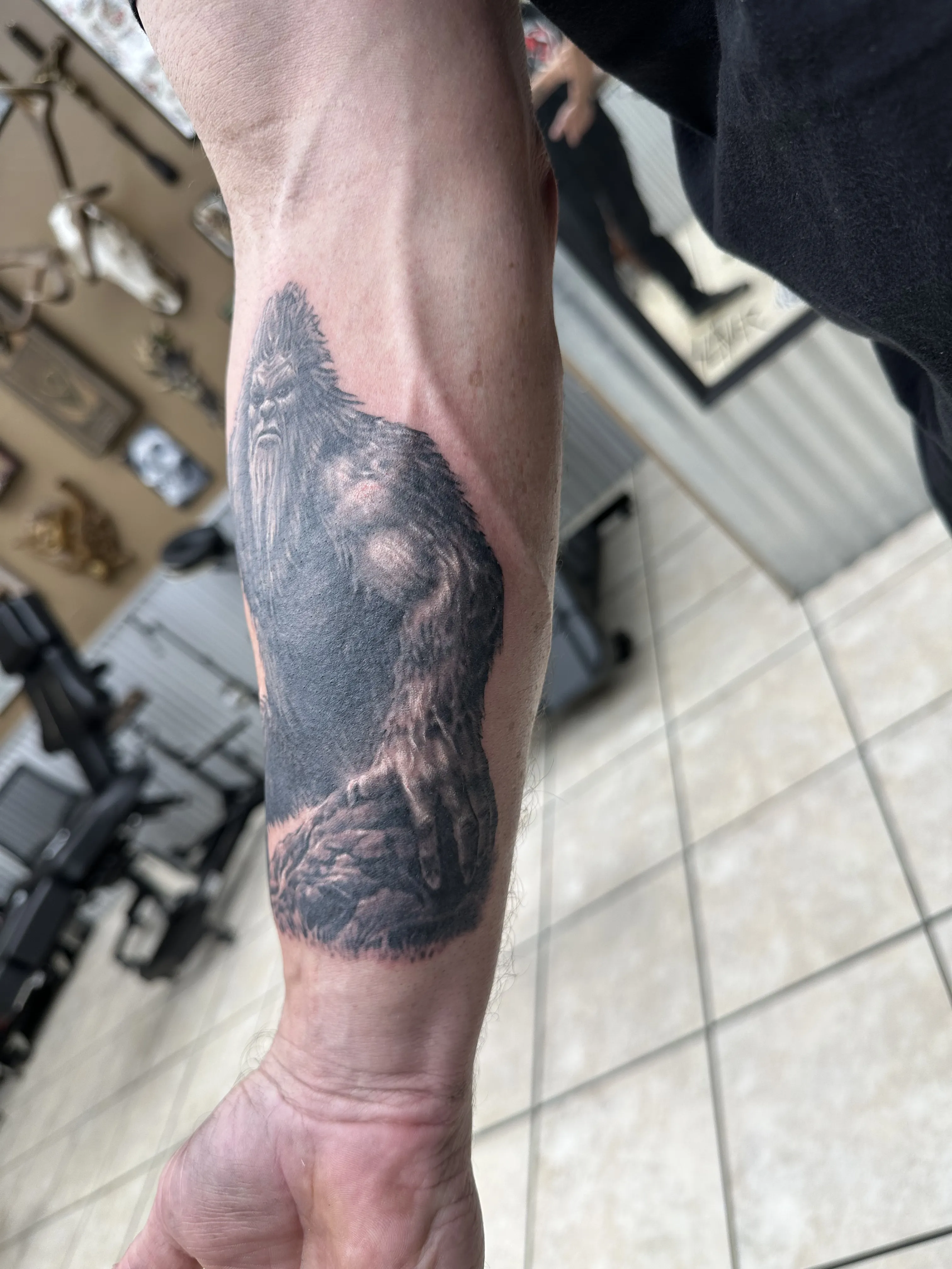 BLACK & GREY tattoo by Disciple Tattoo