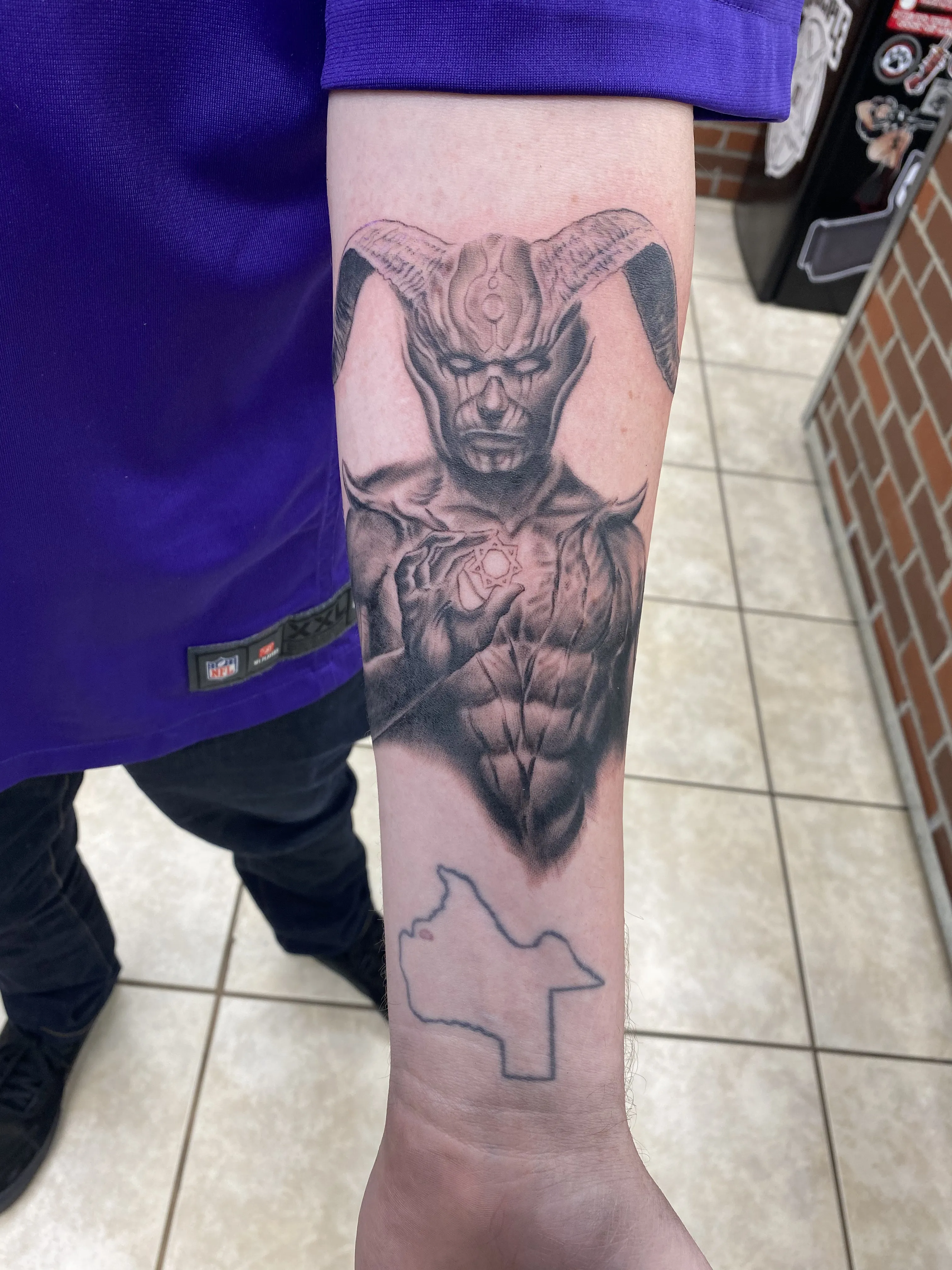 BLACK & GREY tattoo by Disciple Tattoo