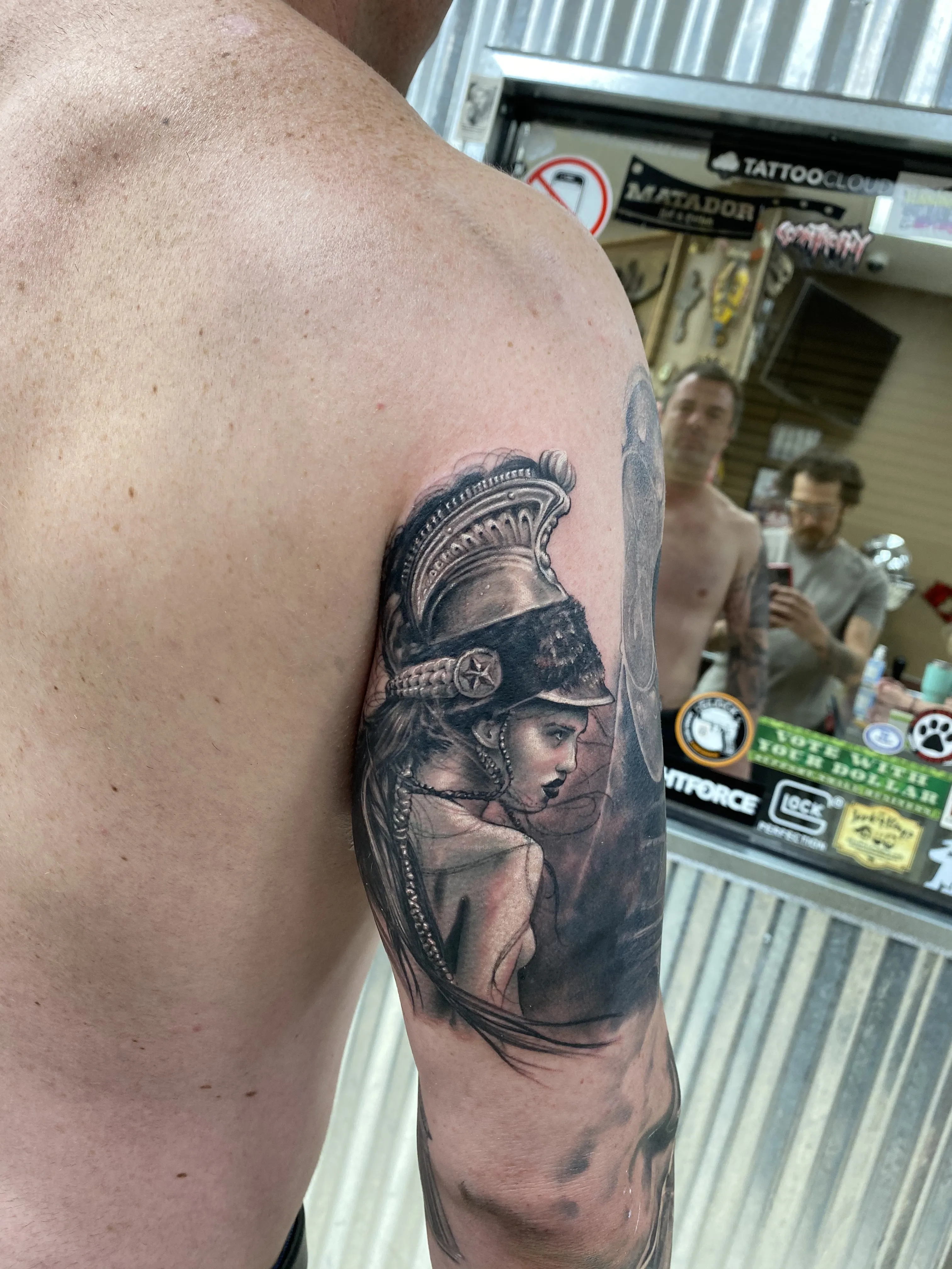 BLACK & GREY tattoo by Disciple Tattoo
