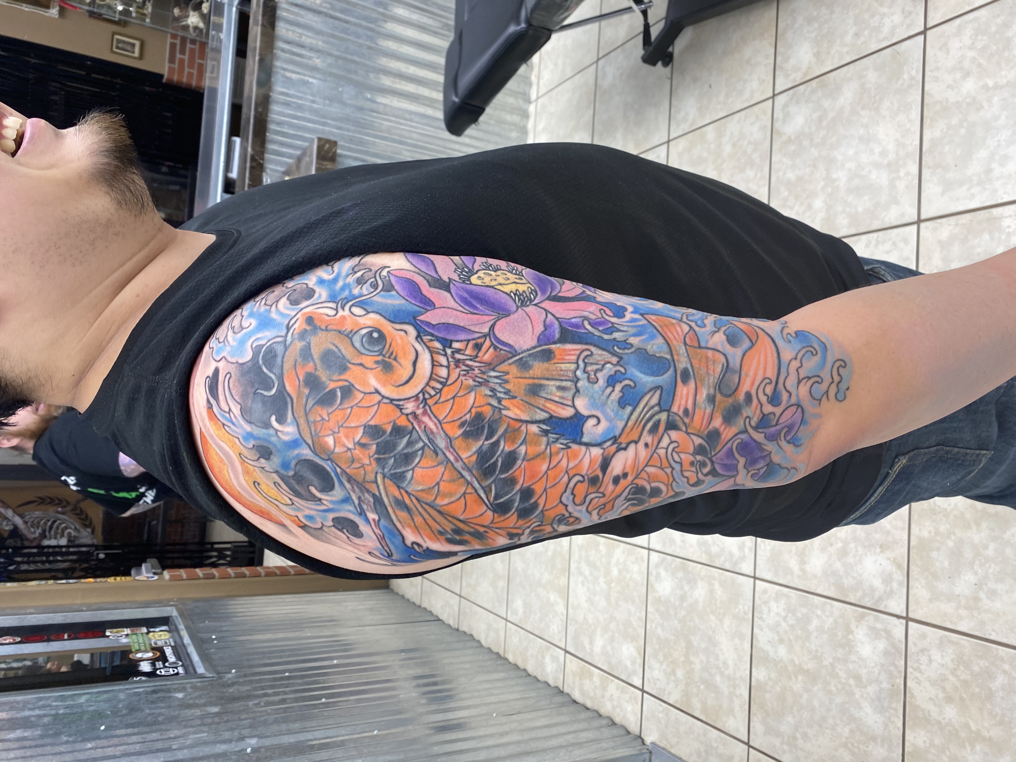 Carlos Rubio tattoo work