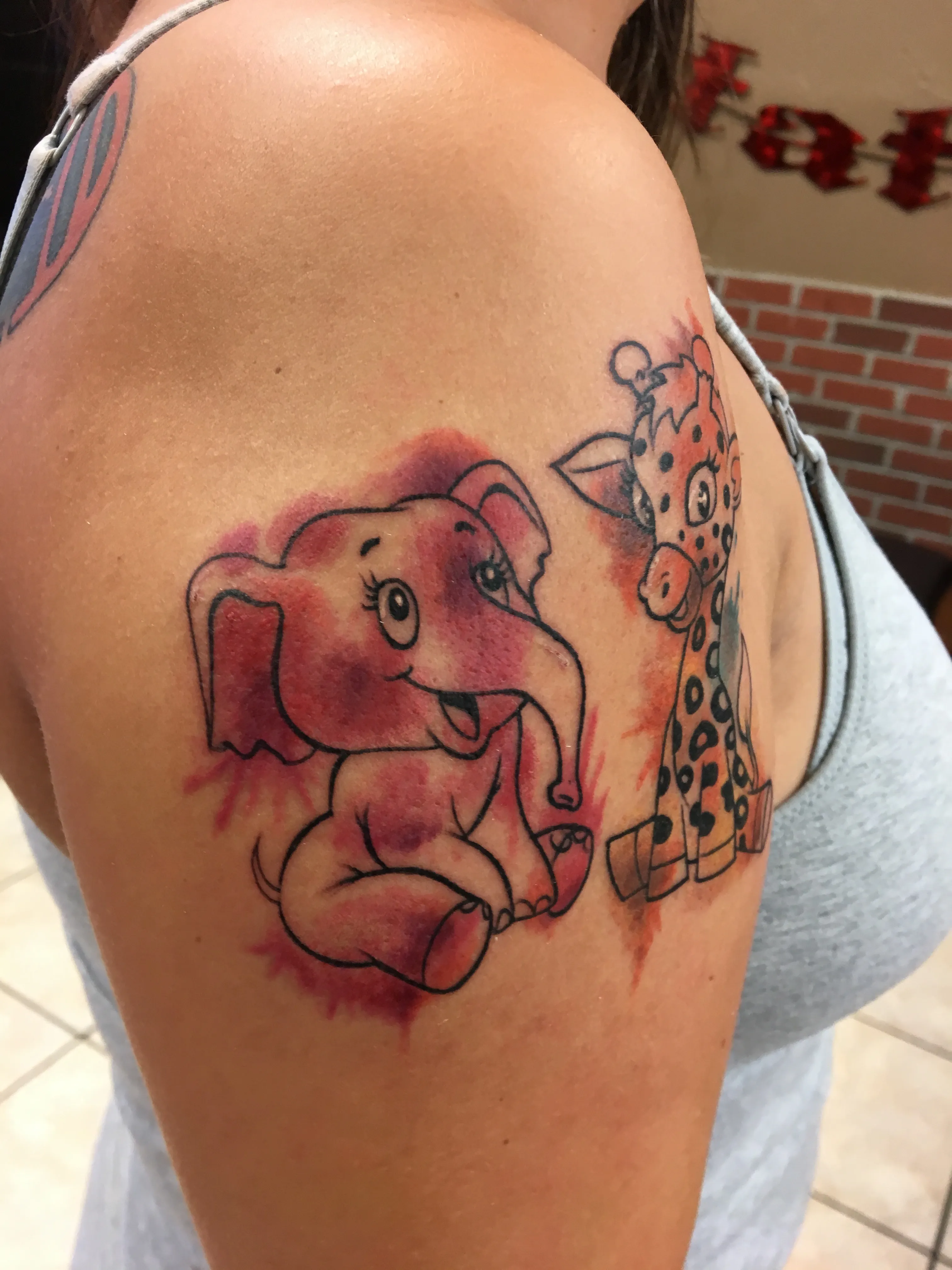 COLOR tattoo by Disciple Tattoo